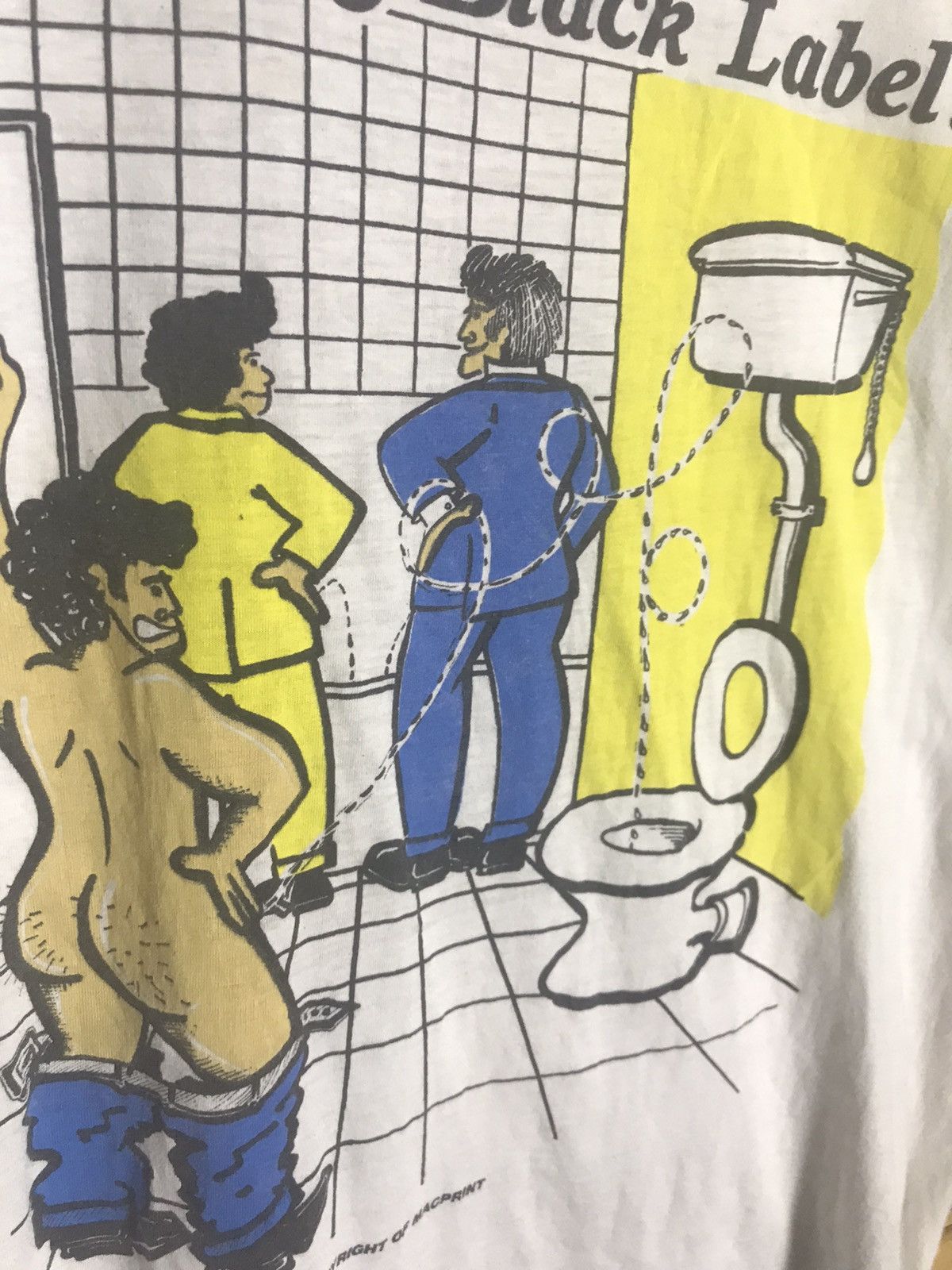 Vintage Vintage Carling funny t-shirt Size US M / EU 48-50 / 2 - 2 Thumbnail