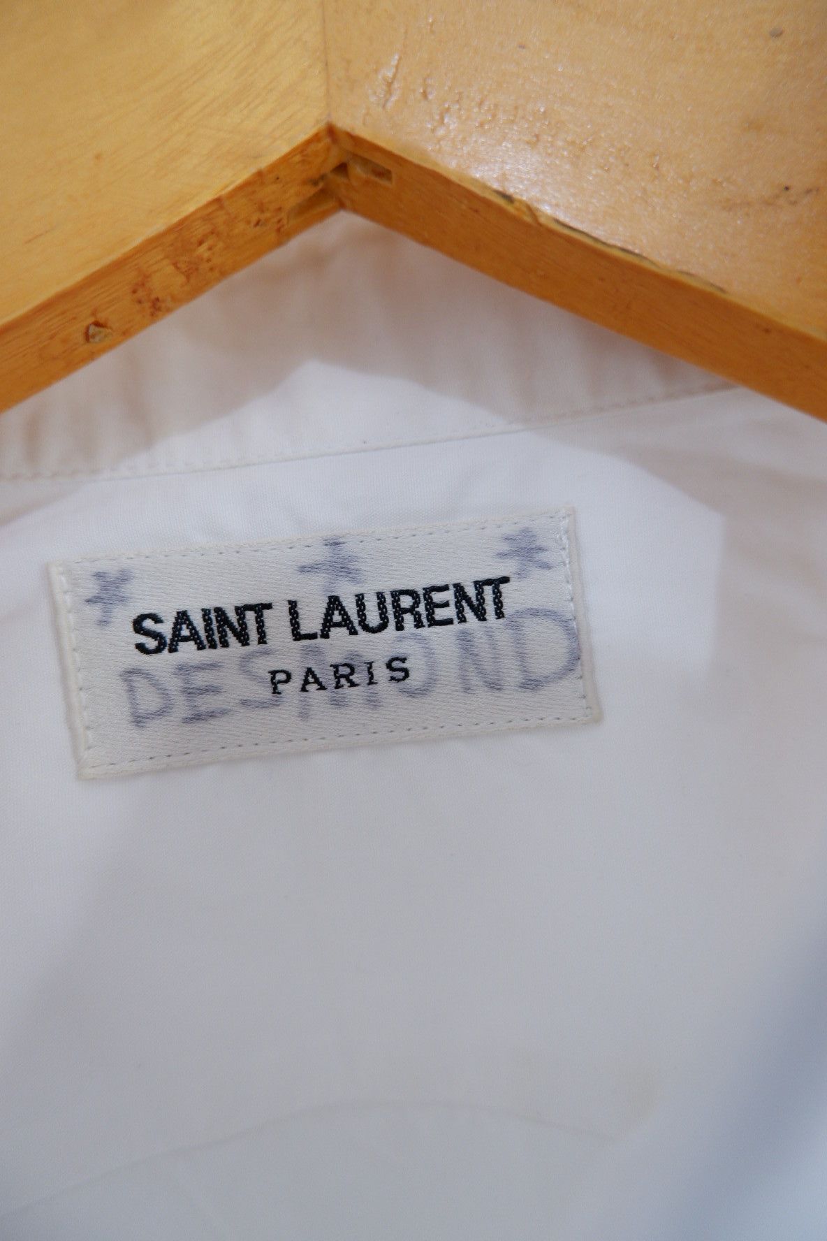 Saint Laurent Paris AW/2019 Saint Laurent Paris Poplin Shirt Size US L / EU 52-54 / 3 - 6 Thumbnail