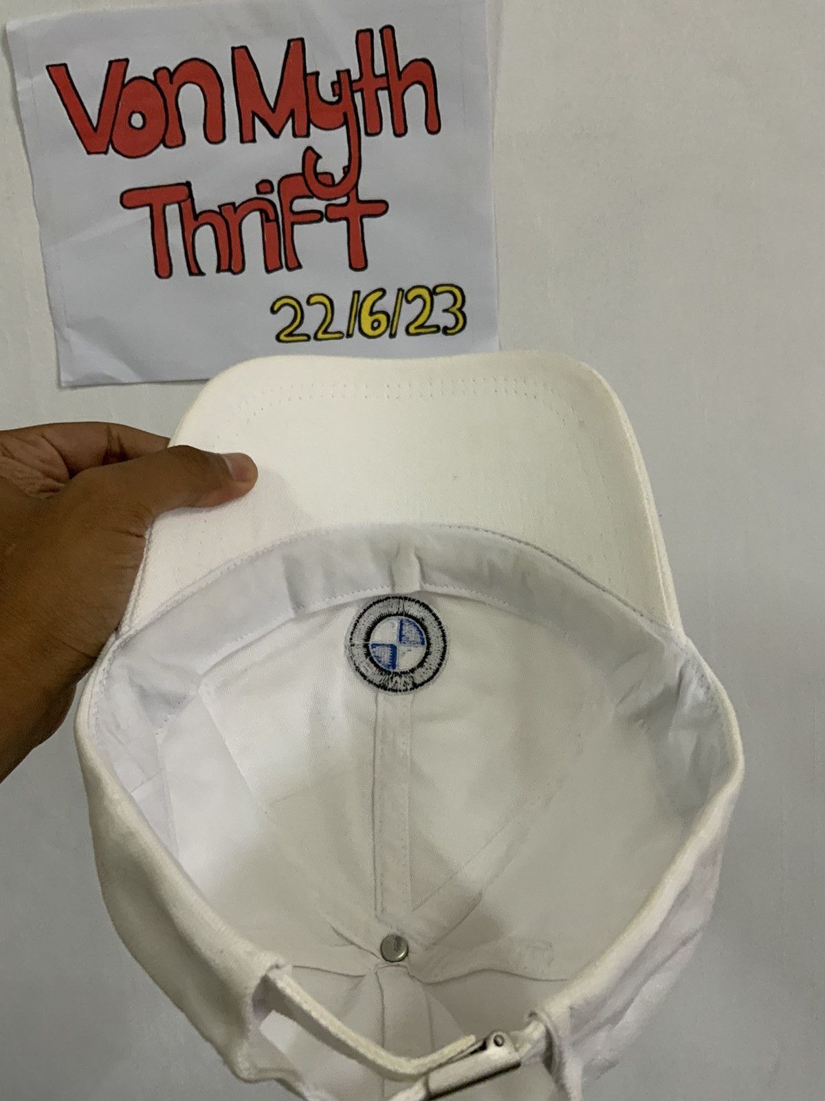 BMW BMW Big Logo Hat Size ONE SIZE - 8 Thumbnail