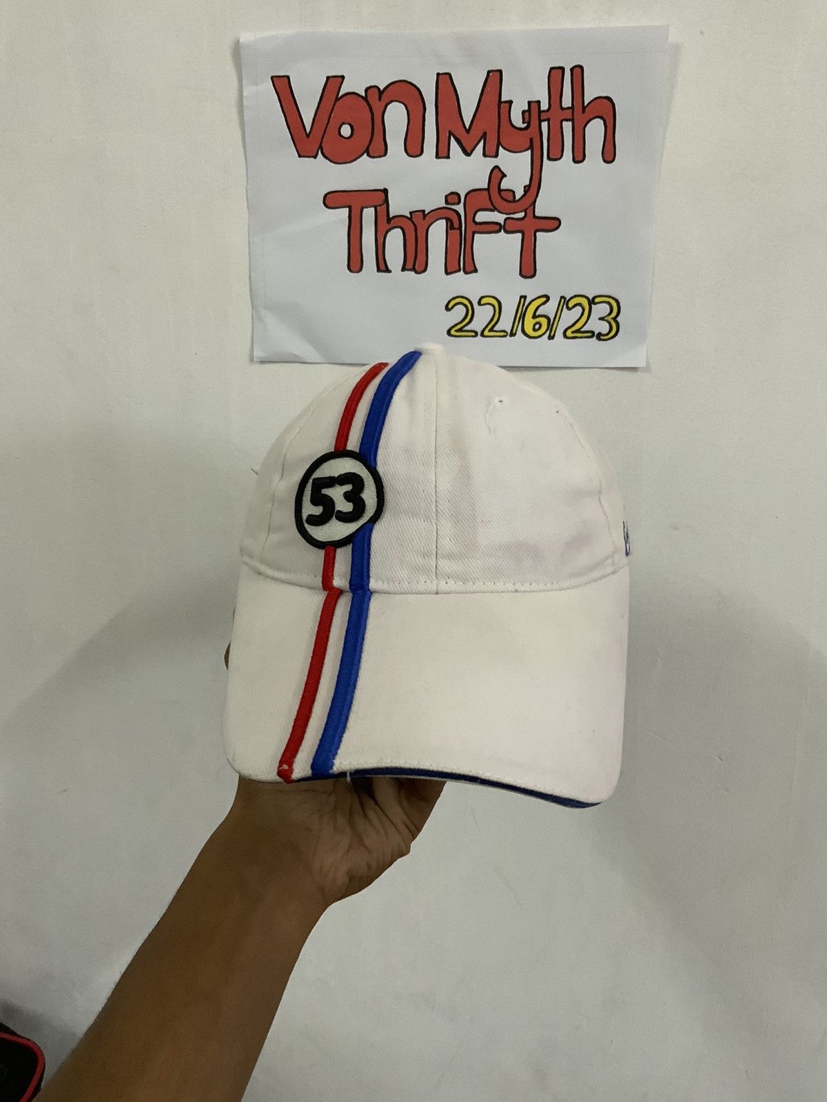 Disney Herbie Fully Loaded 53 Hat Size ONE SIZE - 5 Thumbnail