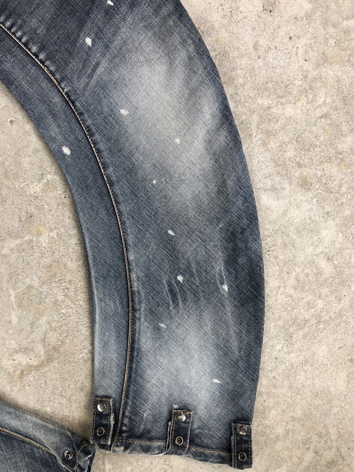PPFM PPFM J Cut Distressed Jeans Size US 32 / EU 48 - 12 Thumbnail