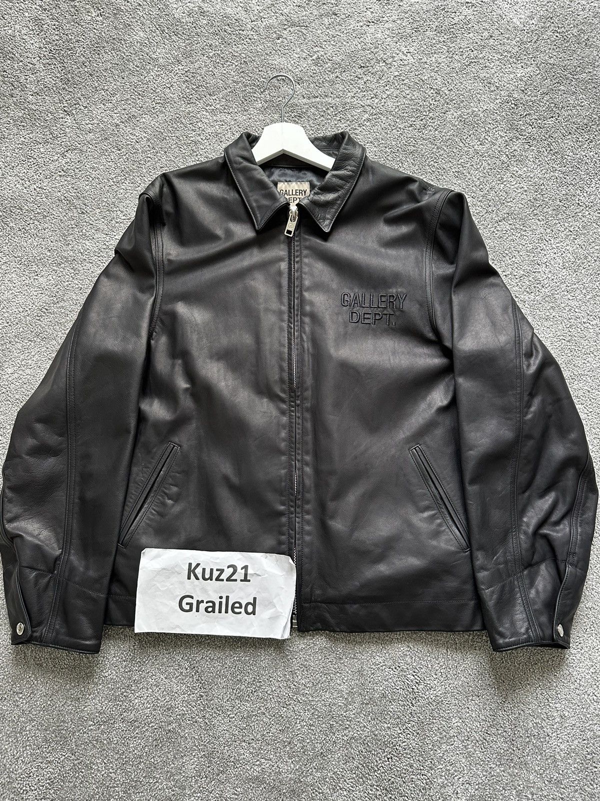 Gallery Dept. Gallery Dept. Leather Jacket Size US XL / EU 56 / 4 - 2 Thumbnail