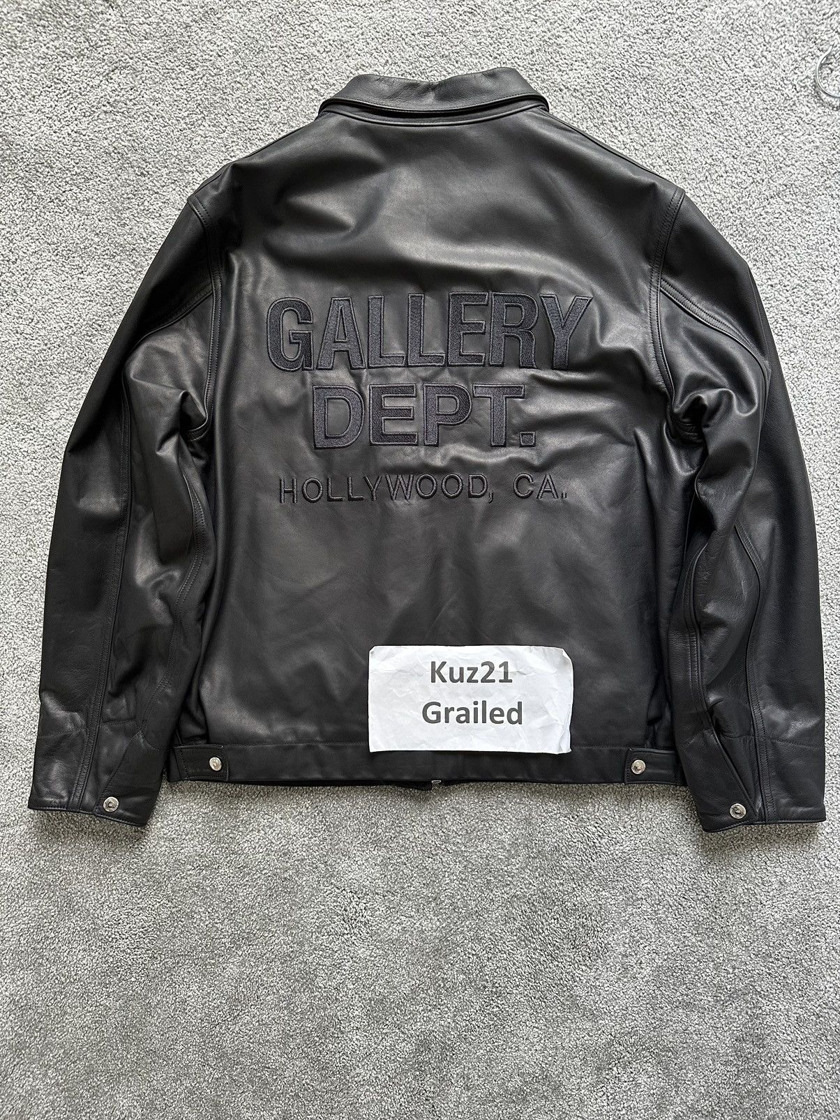 Gallery Dept. Gallery Dept. Leather Jacket Size US XL / EU 56 / 4 - 1 Thumbnail