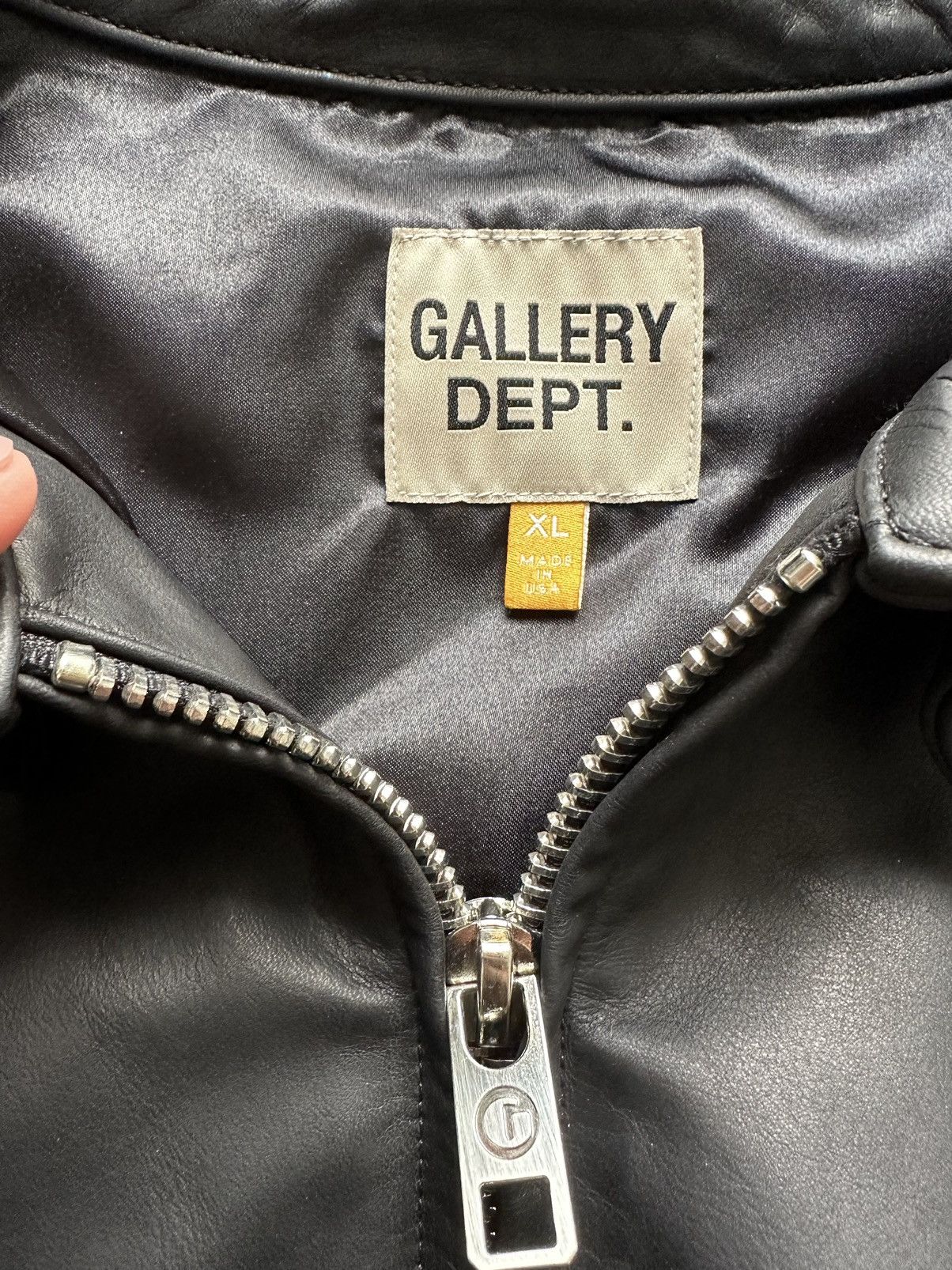 Gallery Dept. Gallery Dept. Leather Jacket Size US XL / EU 56 / 4 - 3 Thumbnail