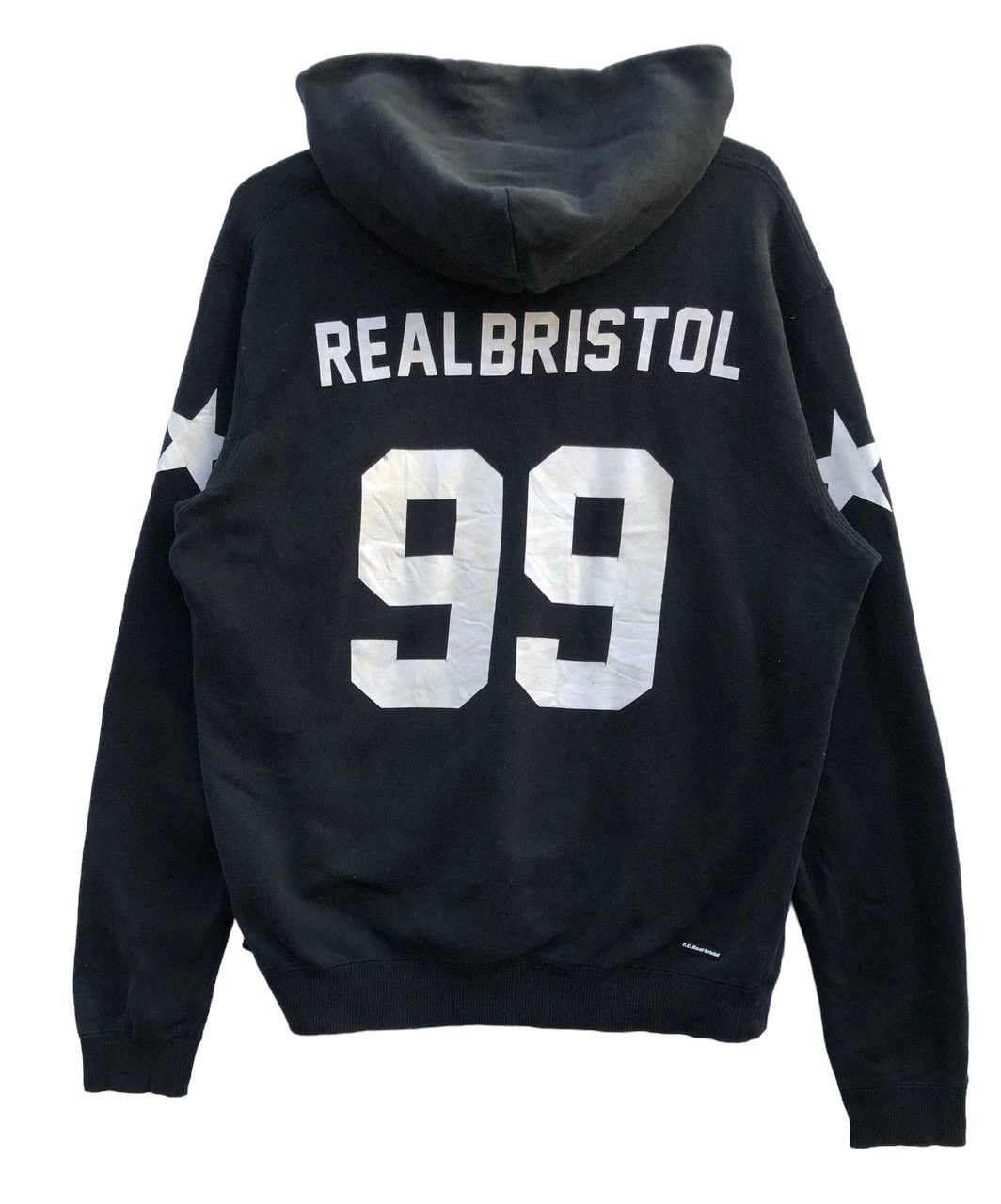 F.C.R.B × Football Club Real Bristol × Sophnet. MADE IN JAPAN F.C. REAL  BRISTOL X SOPHNET BLAK HOODIE | Grailed