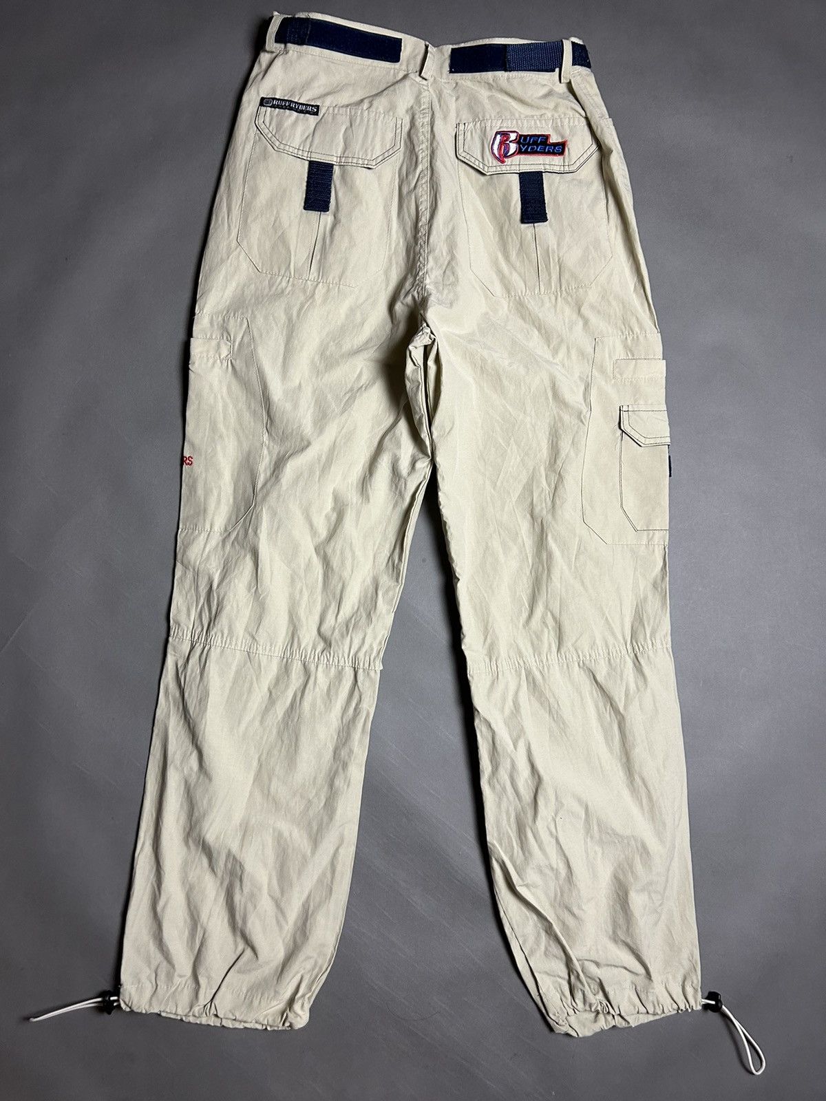 Ruff Ryders DMX Ruff Ryders vintage parachute pants cargo beige Size US 30 / EU 46 - 6 Thumbnail
