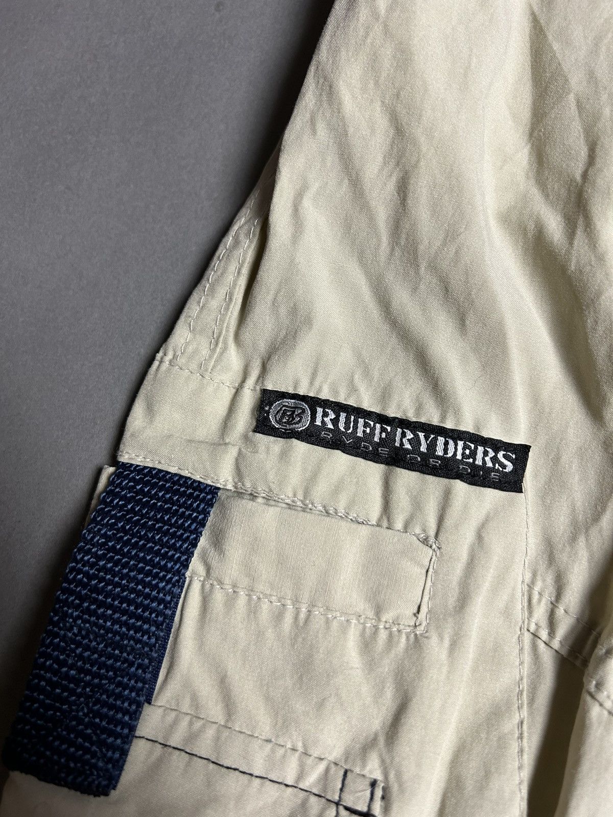 Ruff Ryders DMX Ruff Ryders vintage parachute pants cargo beige Size US 30 / EU 46 - 2 Thumbnail