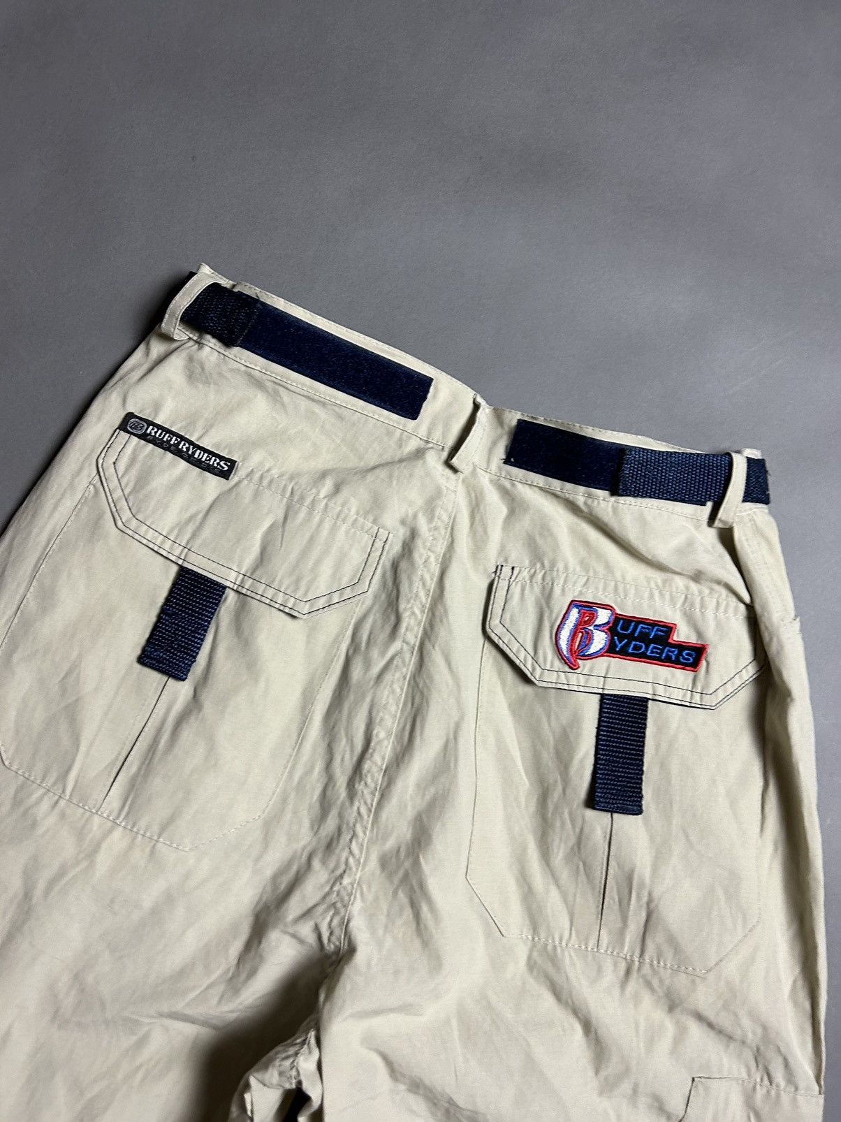 Ruff Ryders DMX Ruff Ryders vintage parachute pants cargo beige Size US 30 / EU 46 - 7 Thumbnail