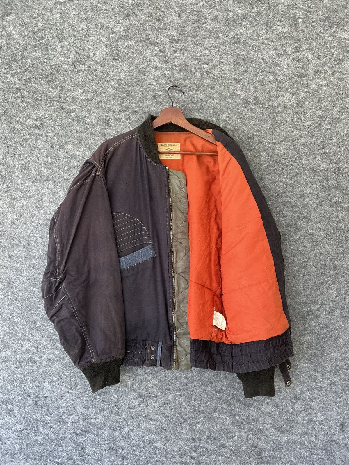 Vintage VINTAGE MICOLAS FLYING WEAR MARKS 3 JACKET Size US L / EU 52-54 / 3 - 5 Thumbnail