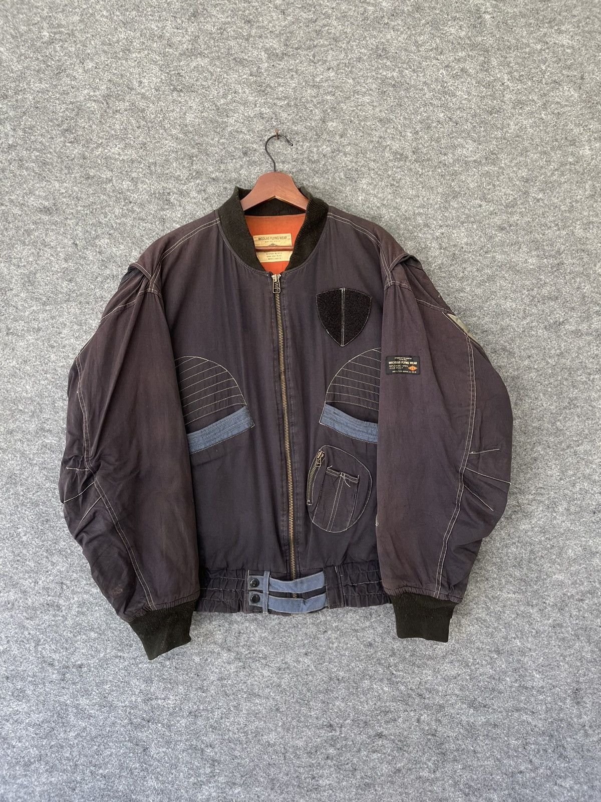 image of Military x Vintage Micolas Flying Wear Marks 3 Jacket in Mix, Men's (Size Large)