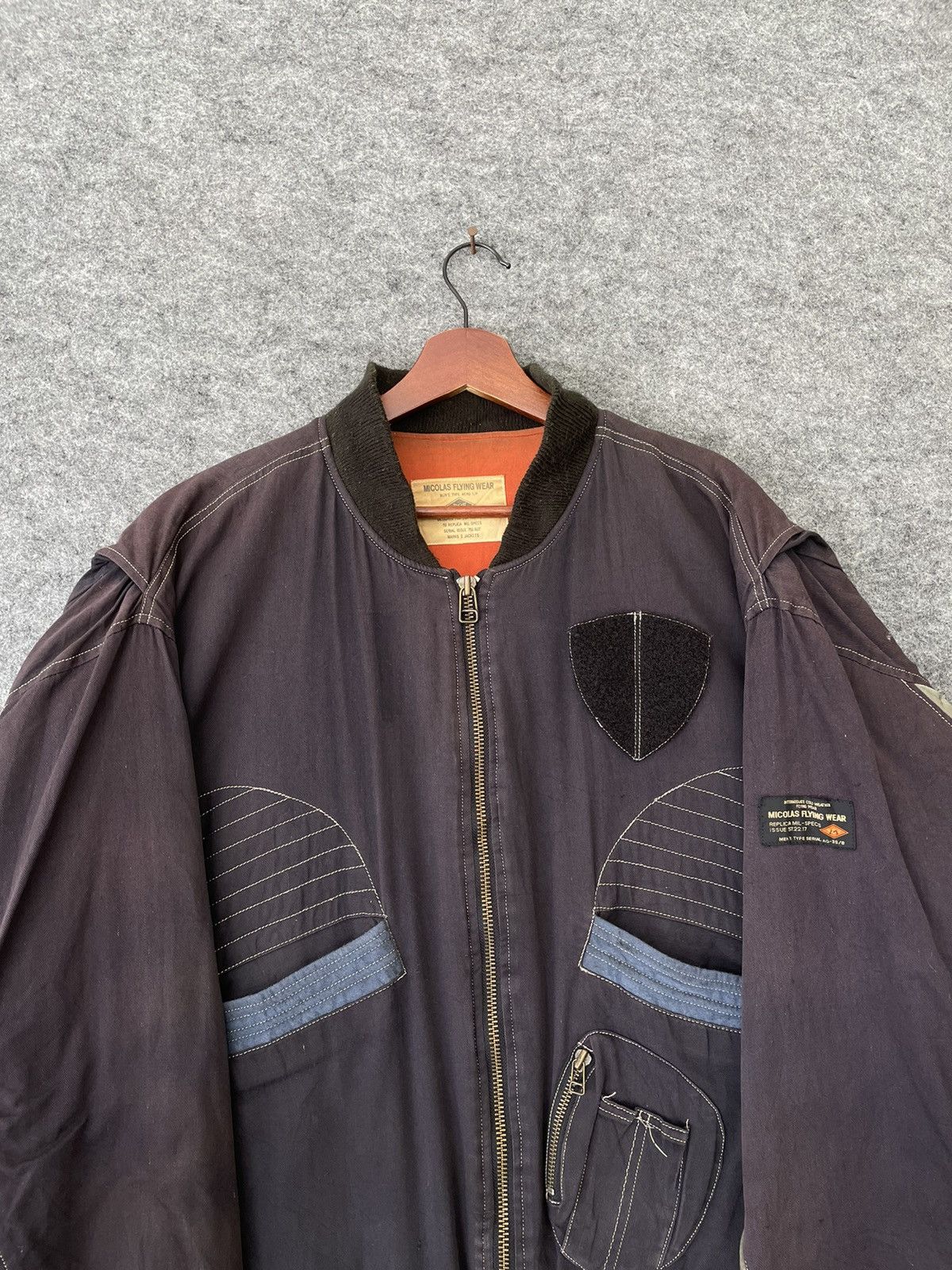 Vintage VINTAGE MICOLAS FLYING WEAR MARKS 3 JACKET Size US L / EU 52-54 / 3 - 2 Thumbnail