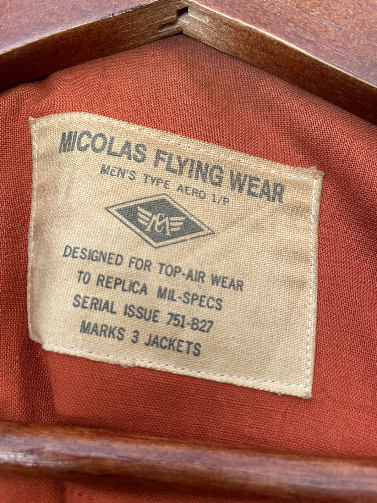 Vintage VINTAGE MICOLAS FLYING WEAR MARKS 3 JACKET Size US L / EU 52-54 / 3 - 7 Thumbnail
