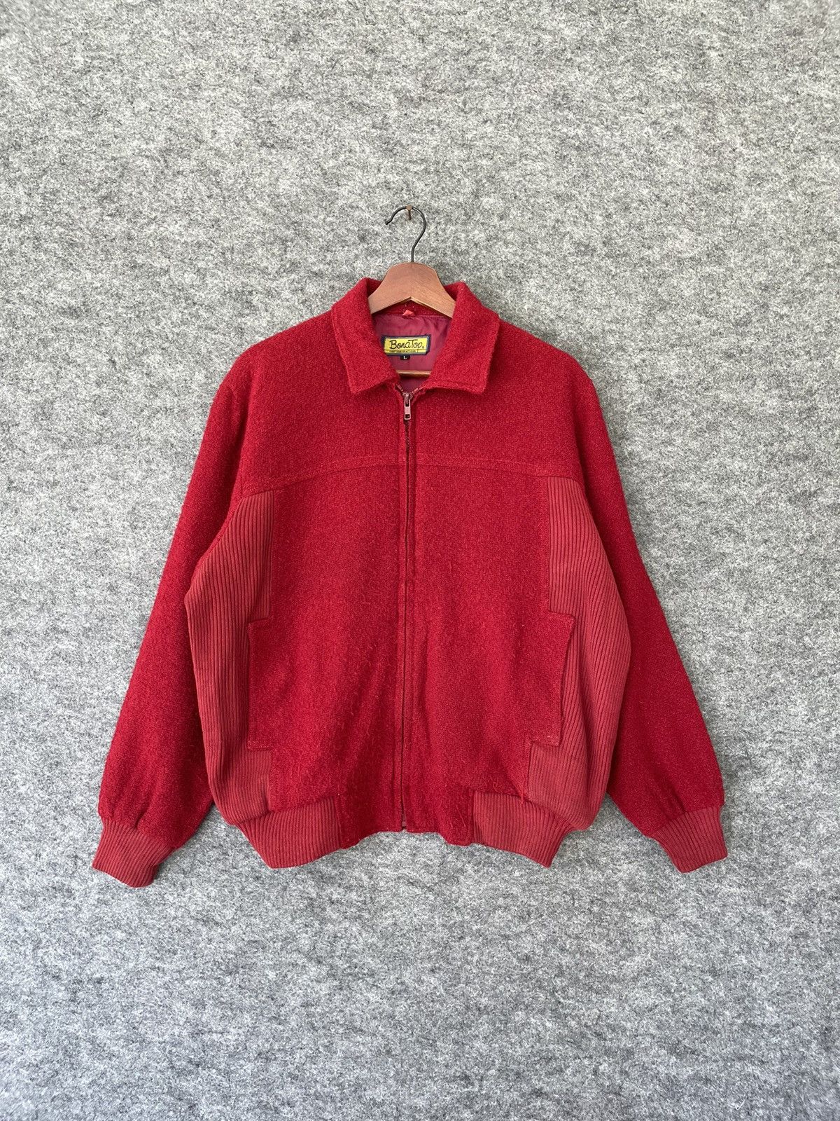 Japanese Brand × Vintage BONATOP RED JACKET Size US L / EU 52-54 / 3 - 1 Thumbnail