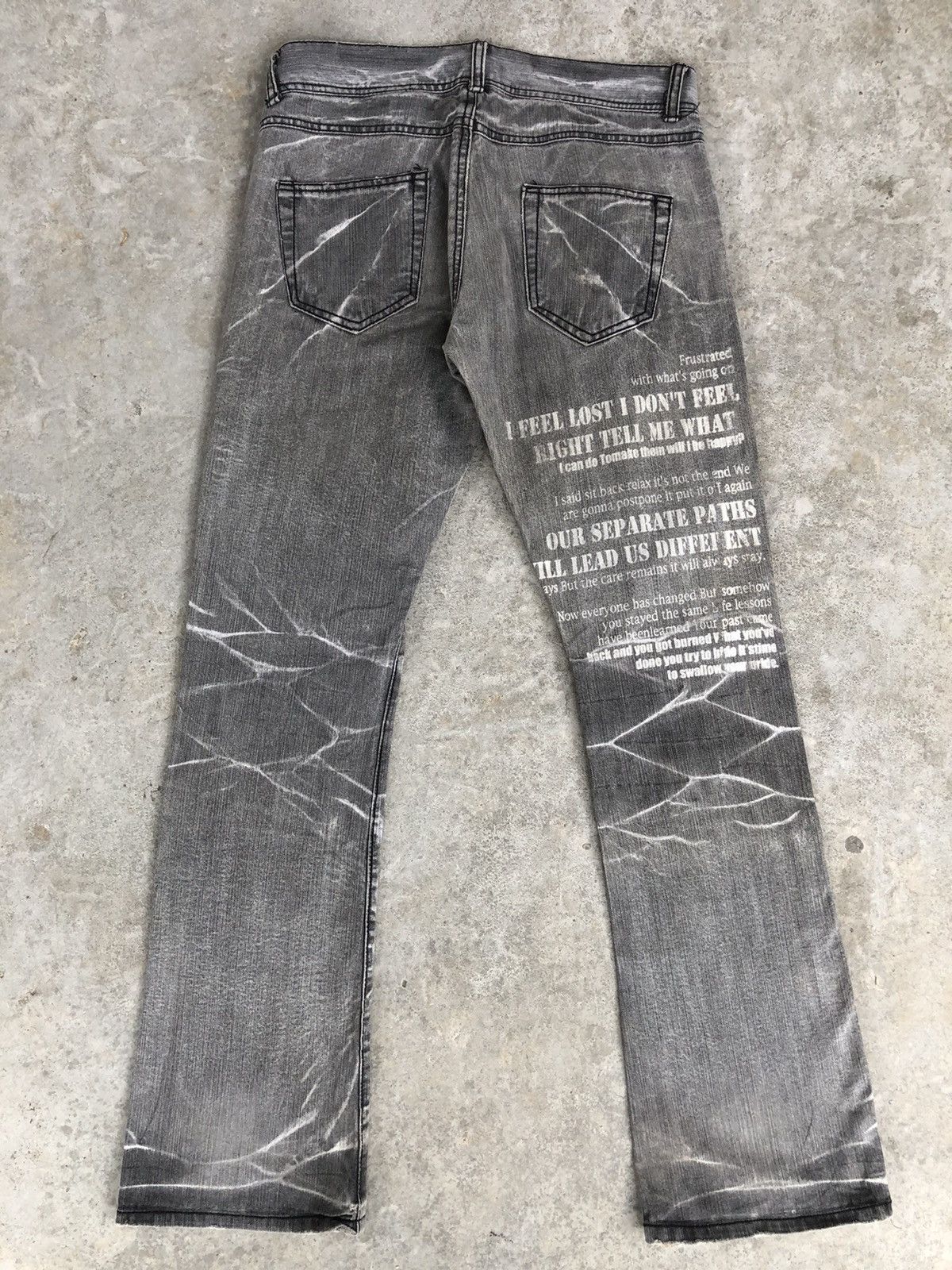 In The Attic In The Attic Flared Jeans Patchwork Jeans Size US 32 / EU 48 - 2 Thumbnail