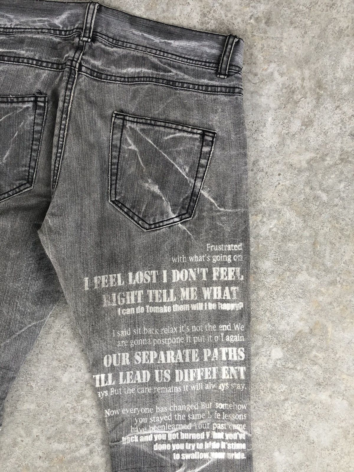 In The Attic In The Attic Flared Jeans Patchwork Jeans Size US 32 / EU 48 - 10 Thumbnail