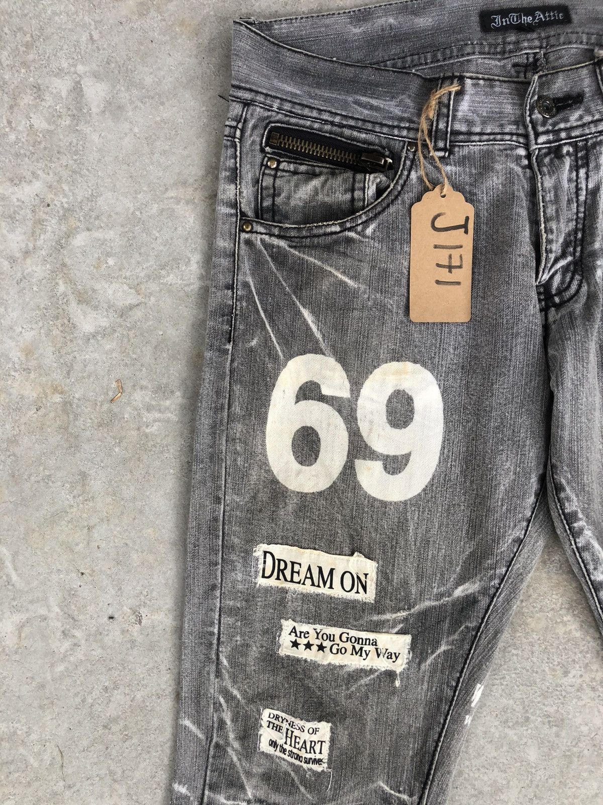 In The Attic In The Attic Flared Jeans Patchwork Jeans Size US 32 / EU 48 - 4 Thumbnail