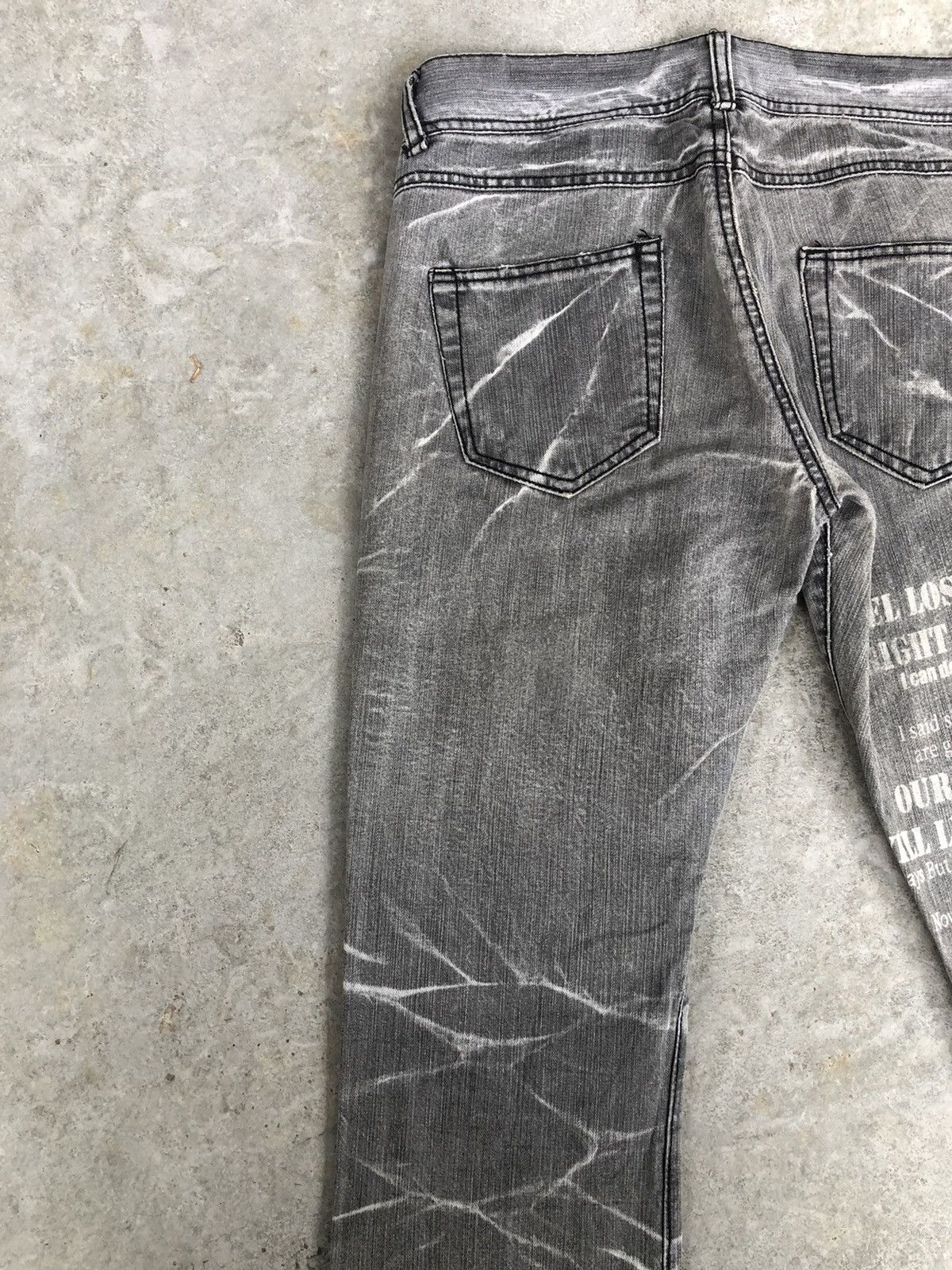 In The Attic In The Attic Flared Jeans Patchwork Jeans Size US 32 / EU 48 - 9 Thumbnail