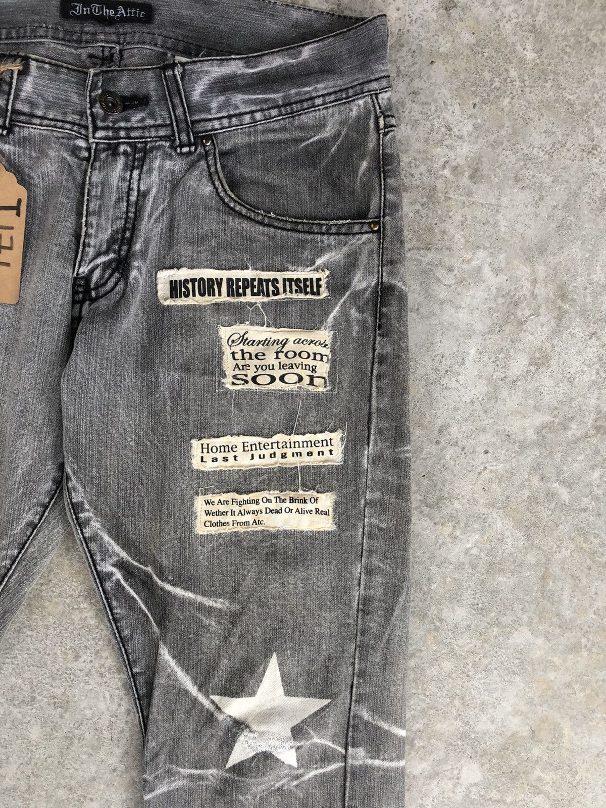 In The Attic In The Attic Flared Jeans Patchwork Jeans Size US 32 / EU 48 - 5 Thumbnail