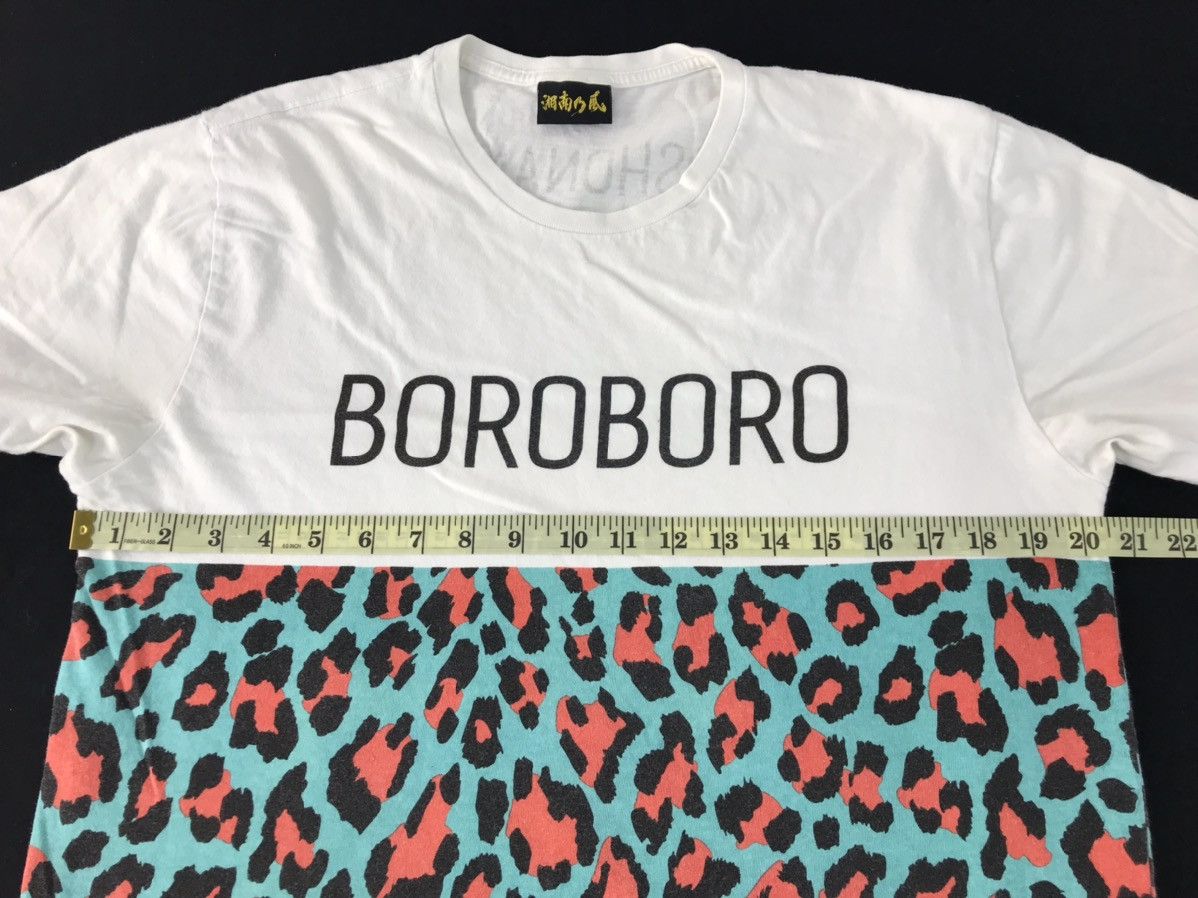 Japanese Brand × Vintage Shonan No Kaze Tour 15 Boroboro Leopard Design Block Tee Size US M / EU 48-50 / 2 - 9 Thumbnail