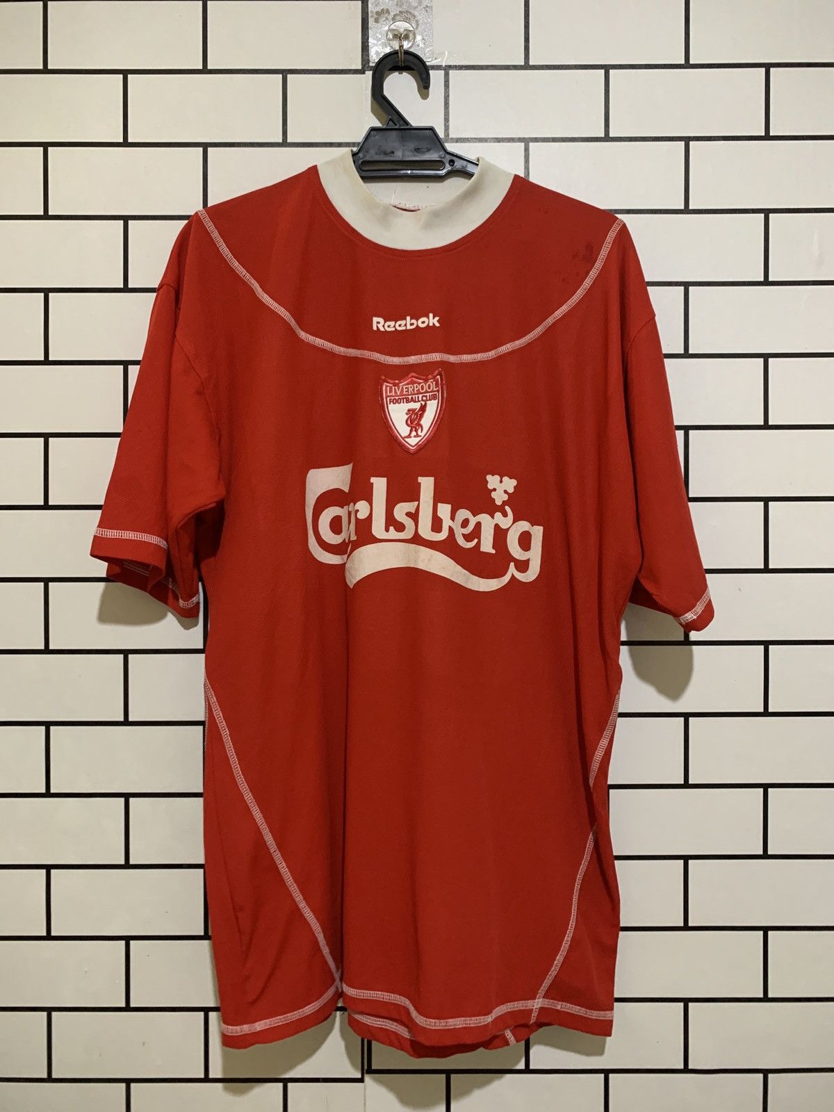 image of Vintage Reebok Vd14 in Red, Men's (Size XL)