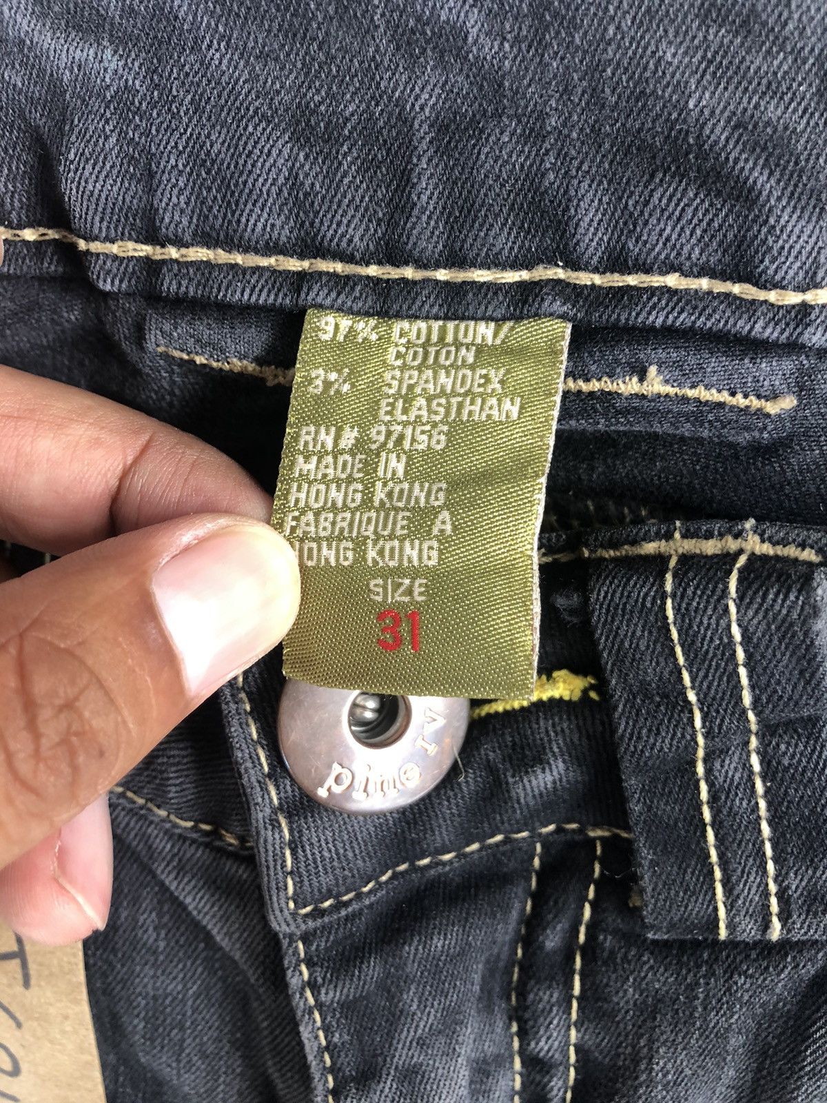 If Six Was Nine Japanese Pine Flared Jeans Distressed Jeans Size US 30 / EU 46 - 16 Thumbnail