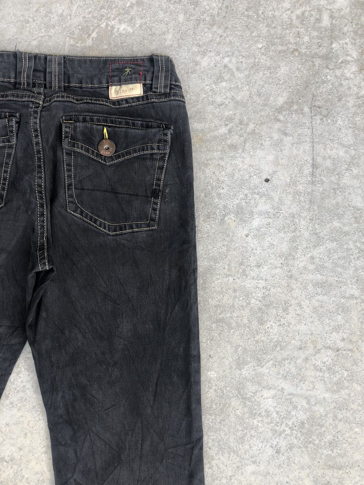 If Six Was Nine Japanese Pine Flared Jeans Distressed Jeans Size US 30 / EU 46 - 10 Thumbnail