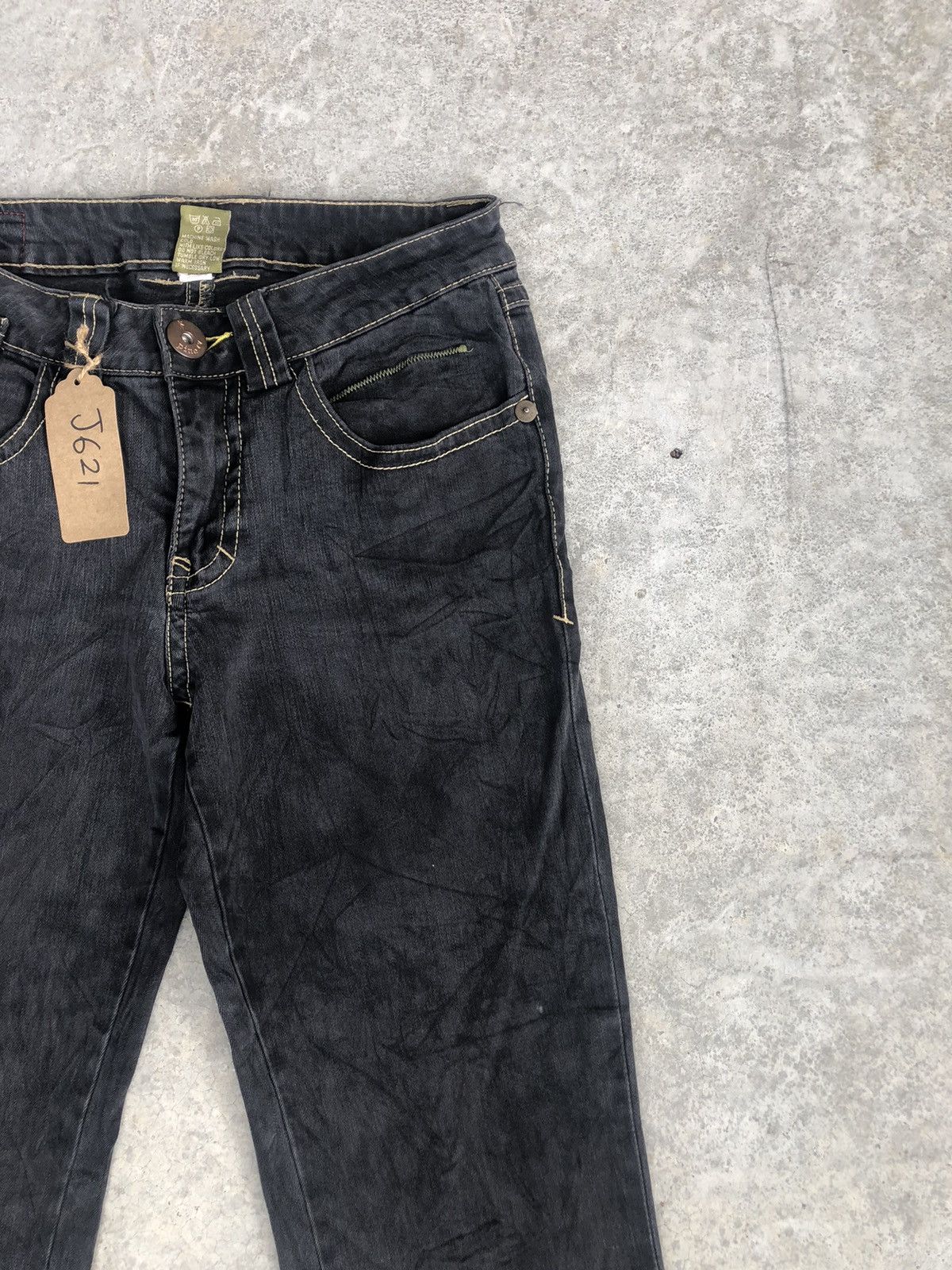 If Six Was Nine Japanese Pine Flared Jeans Distressed Jeans Size US 30 / EU 46 - 5 Thumbnail