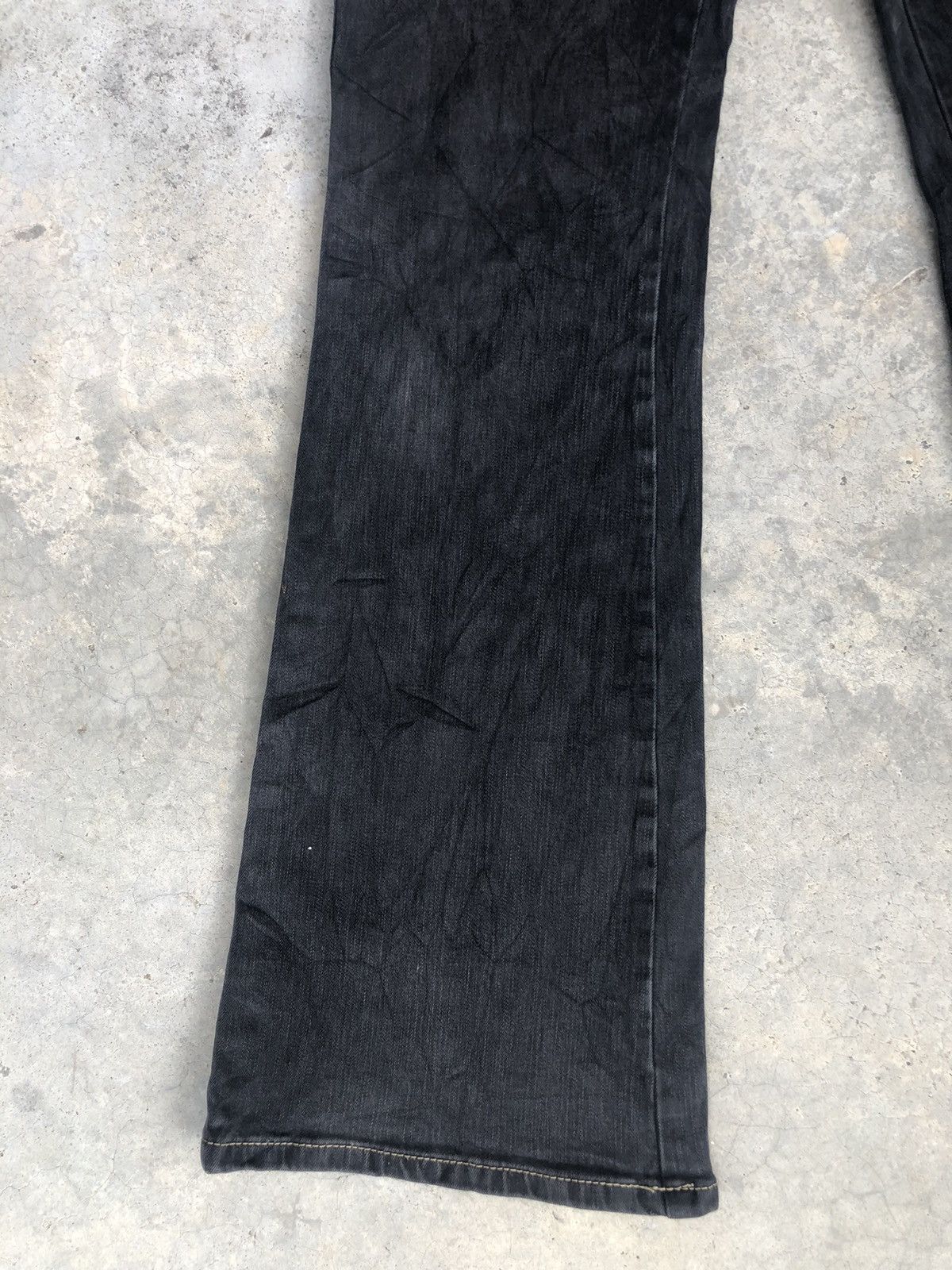 If Six Was Nine Japanese Pine Flared Jeans Distressed Jeans Size US 30 / EU 46 - 6 Thumbnail