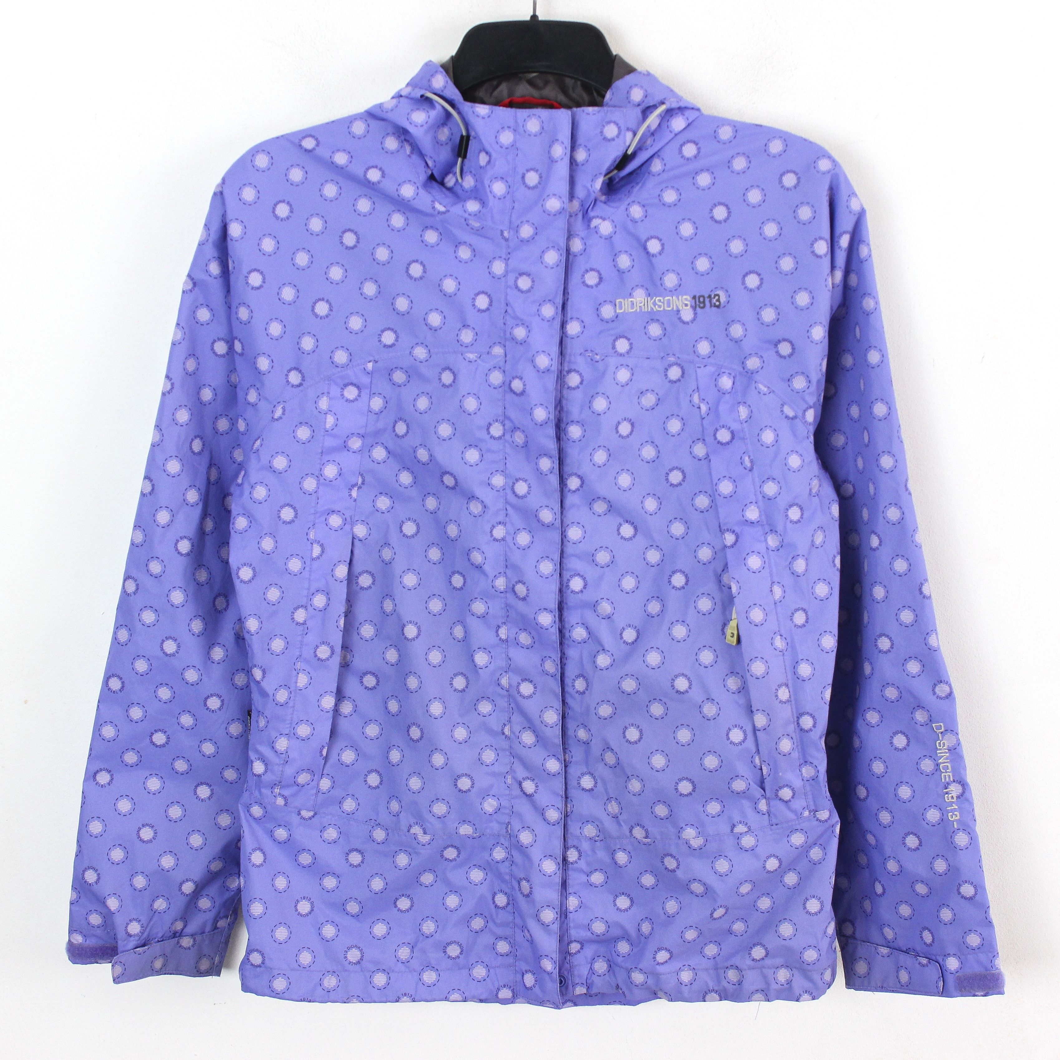 Veste Didriksons Storm System - Taille 40 Femme Grise - Occasion Très Bon état