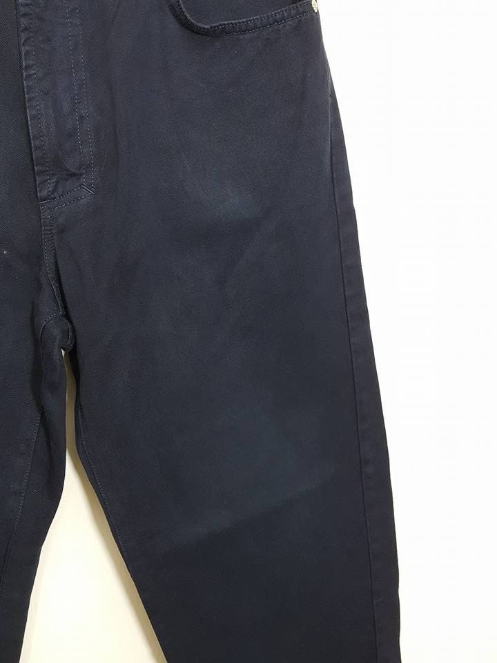 Versace Jeans Couture VERSACE Navy Classic Fit Style Trouser Pant Size US 30 / EU 46 - 13 Thumbnail