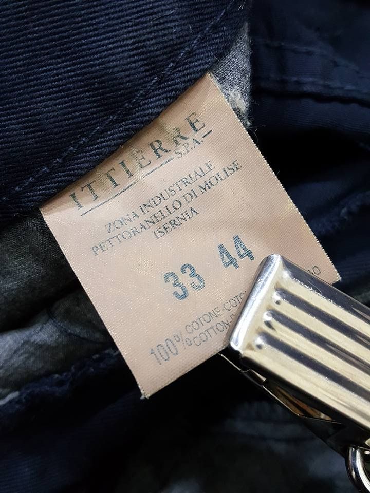 Versace Jeans Couture VERSACE Navy Classic Fit Style Trouser Pant Size US 30 / EU 46 - 15 Thumbnail