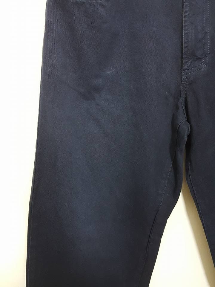 Versace Jeans Couture VERSACE Navy Classic Fit Style Trouser Pant Size US 30 / EU 46 - 12 Thumbnail