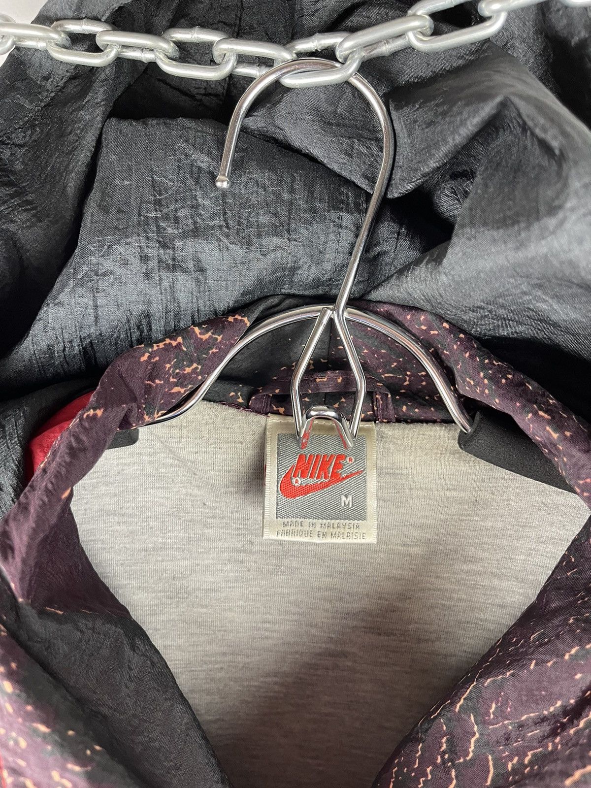 Nike Nike vintage 80s 90s big logo swoosh anorak jacket nylon Size US M / EU 48-50 / 2 - 8 Thumbnail