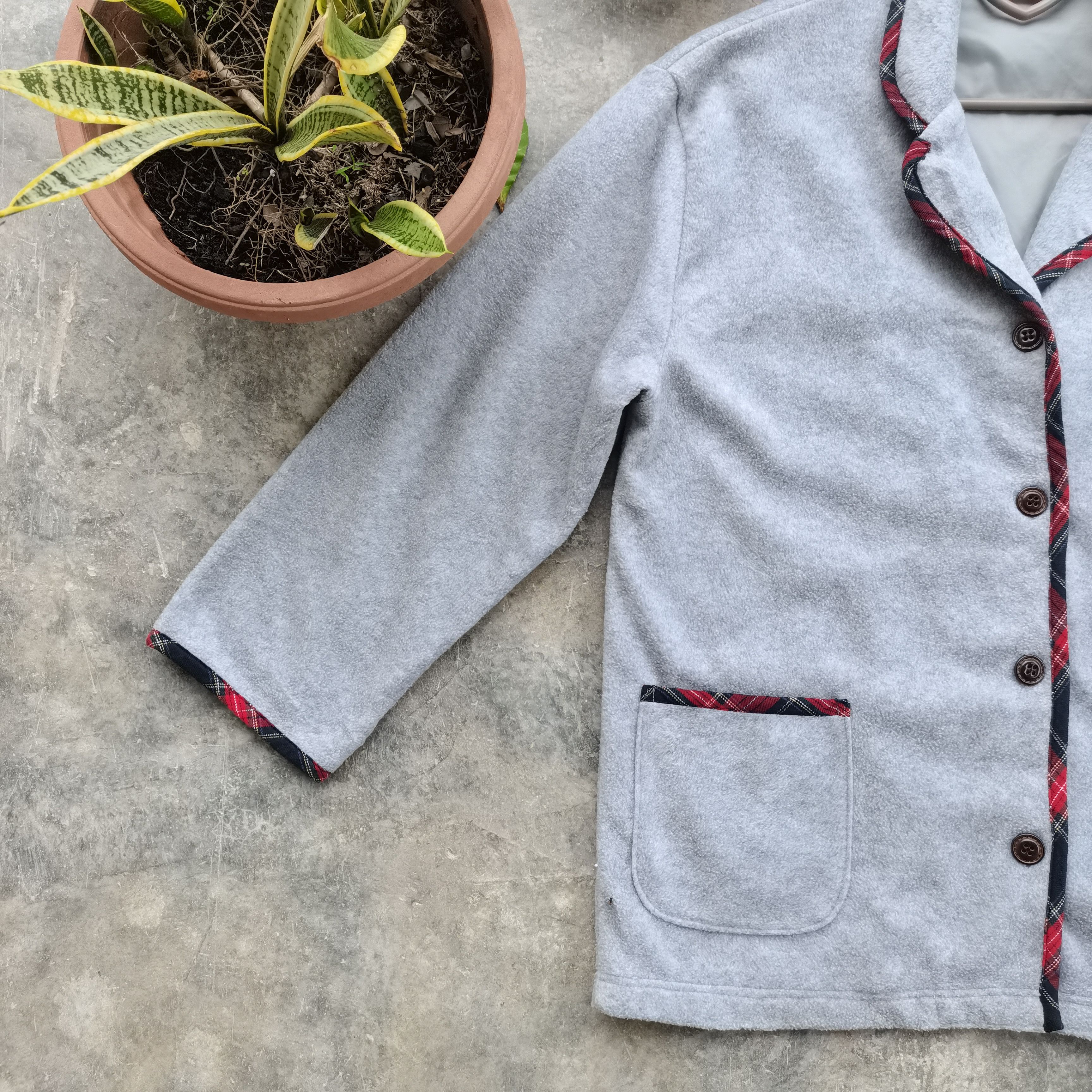 Japanese Brand POLO Deep Pile Fleece Button Up Cardigan Size US L / EU 52-54 / 3 - 4 Thumbnail