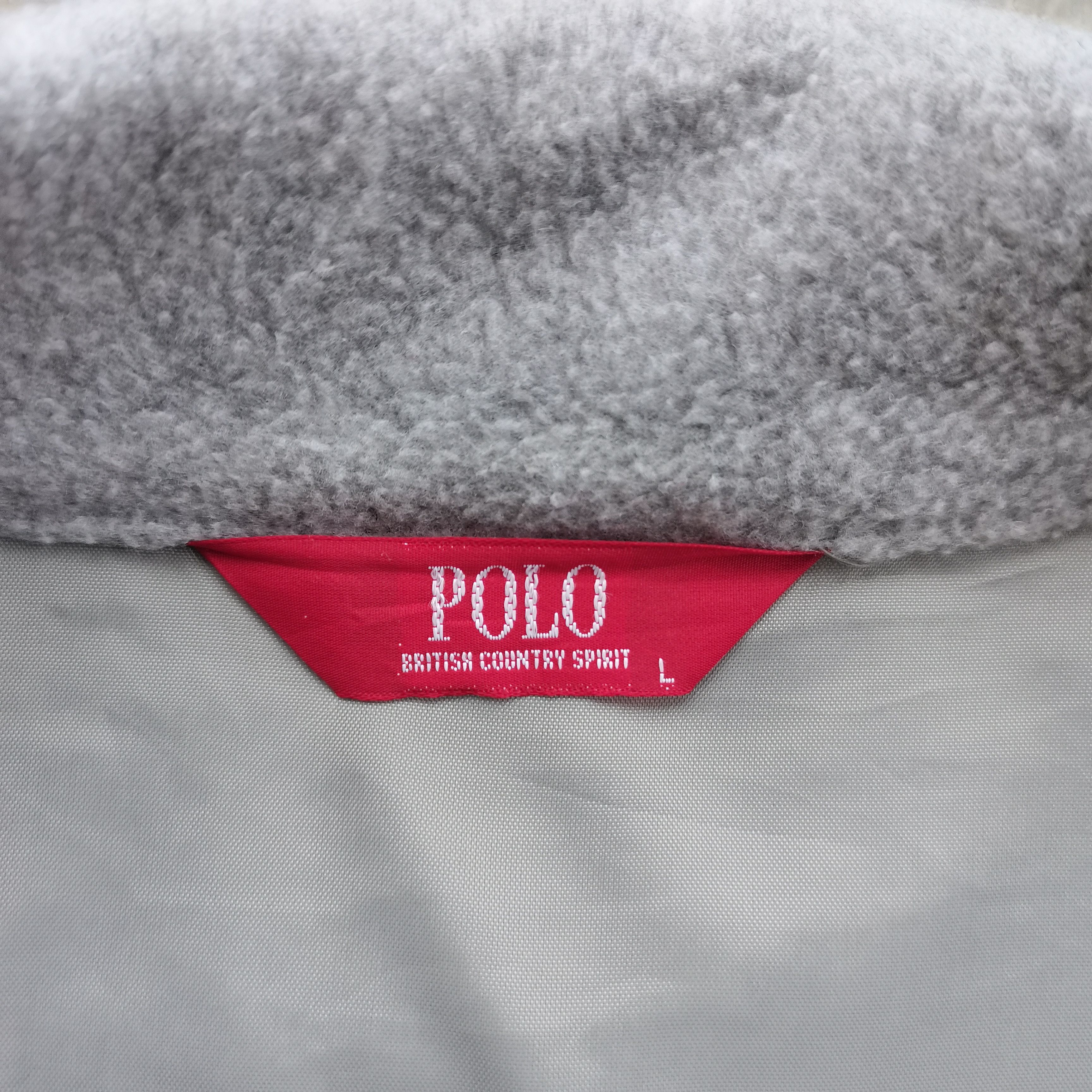 Japanese Brand POLO Deep Pile Fleece Button Up Cardigan Size US L / EU 52-54 / 3 - 15 Thumbnail