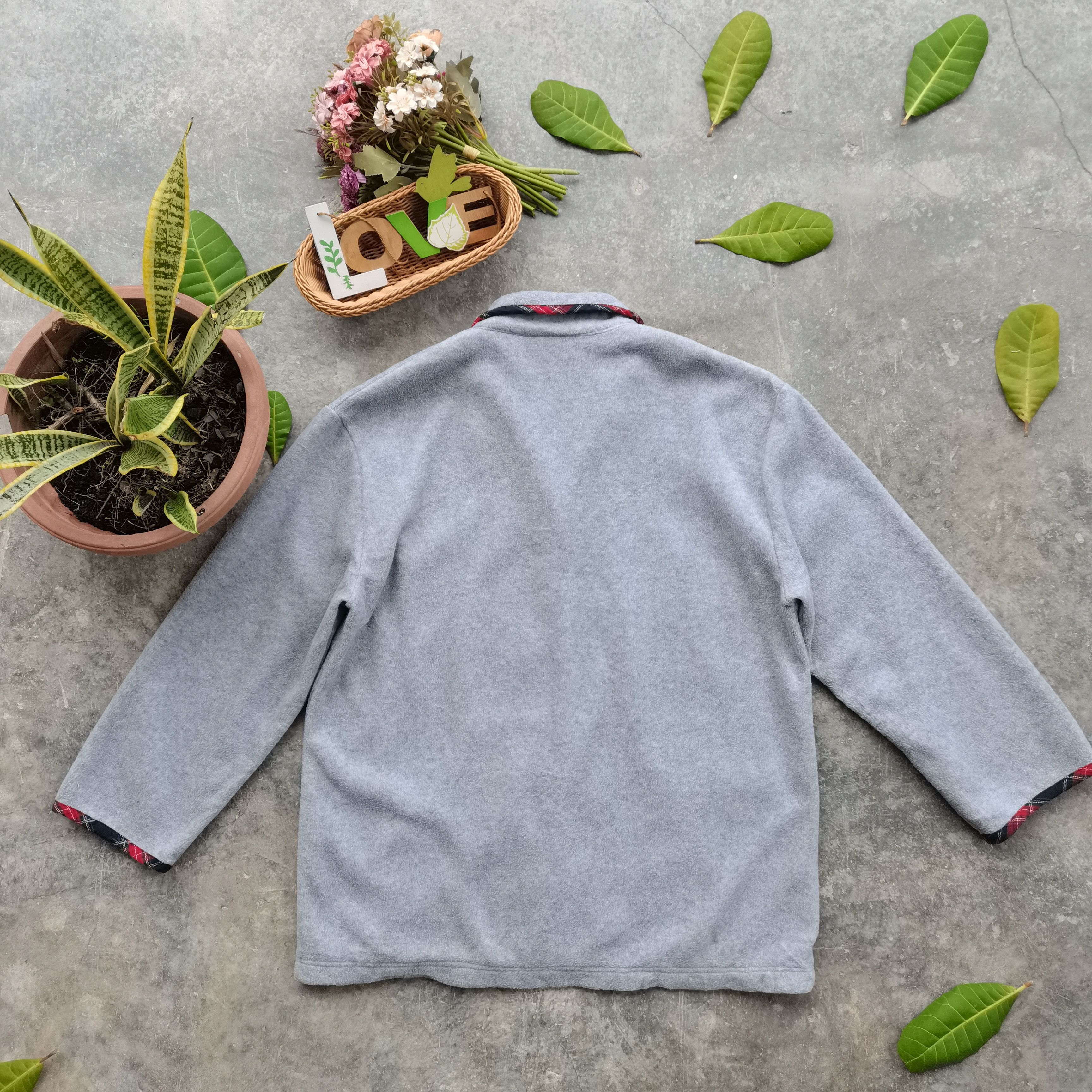 Japanese Brand POLO Deep Pile Fleece Button Up Cardigan Size US L / EU 52-54 / 3 - 7 Thumbnail