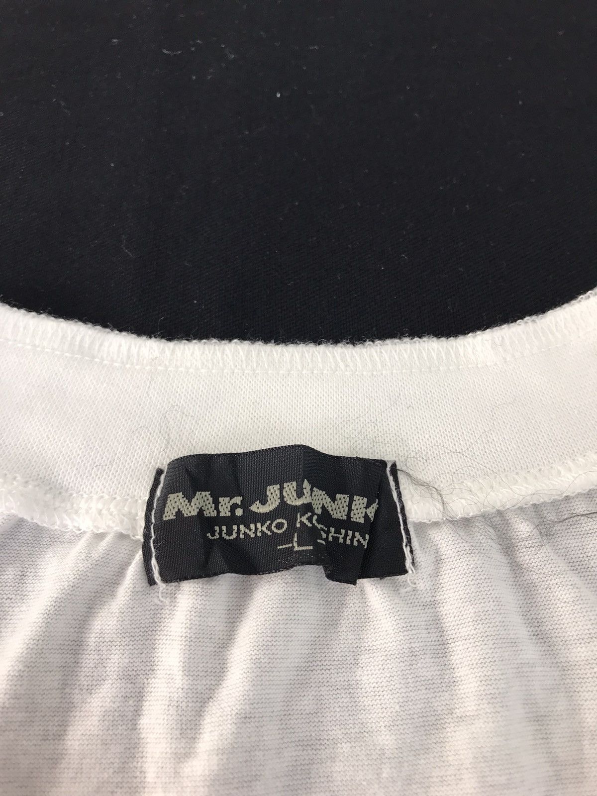 Japanese Brand Mr Junko Koshino The Inner Man Henley Neck Design Spell Out Size US L / EU 52-54 / 3 - 5 Thumbnail