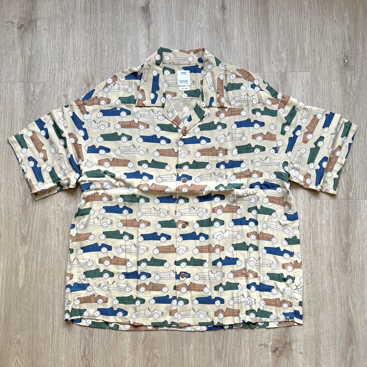 人気商品！ visvim 新品未使用品 CABAN CABAN SHIRT S/S IVORY OPEN ...