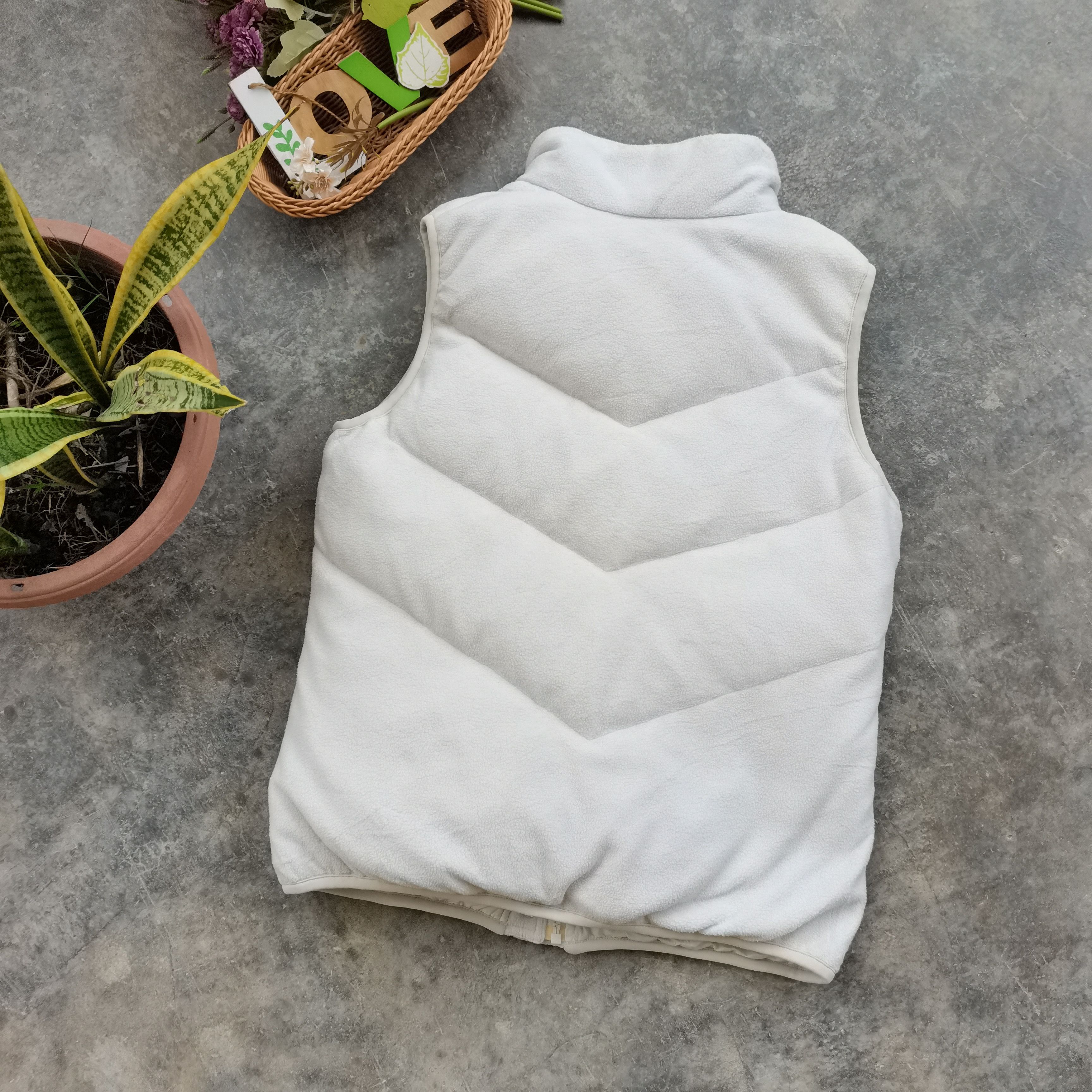 Uniqlo × Vintage UNIQLO Puffer Fleece Vest Size US L / EU 52-54 / 3 - 5 Thumbnail