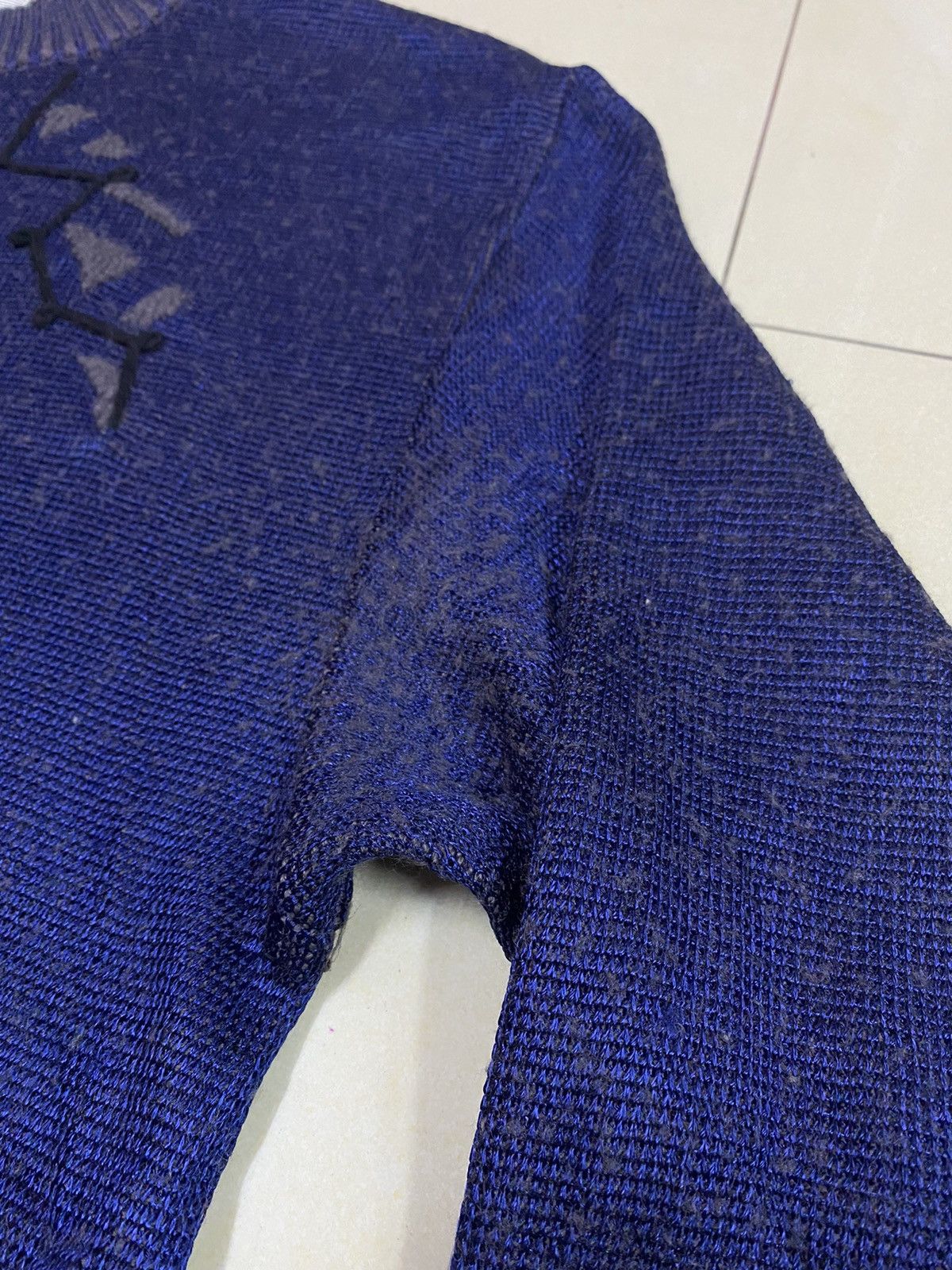 Lanvin Vintage Lanvin Arcylic Hair Pull Over Sweater Knit Size US M / EU 48-50 / 2 - 5 Thumbnail