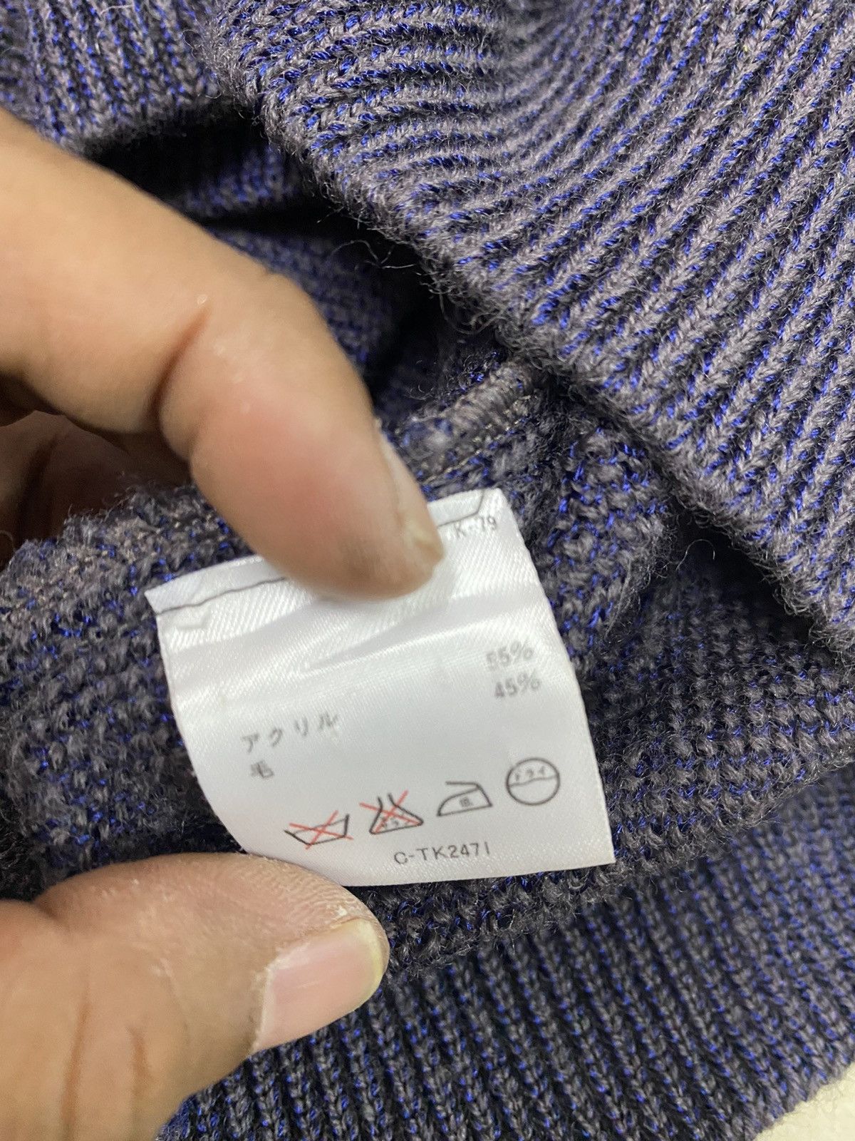 Lanvin Vintage Lanvin Arcylic Hair Pull Over Sweater Knit Size US M / EU 48-50 / 2 - 13 Thumbnail
