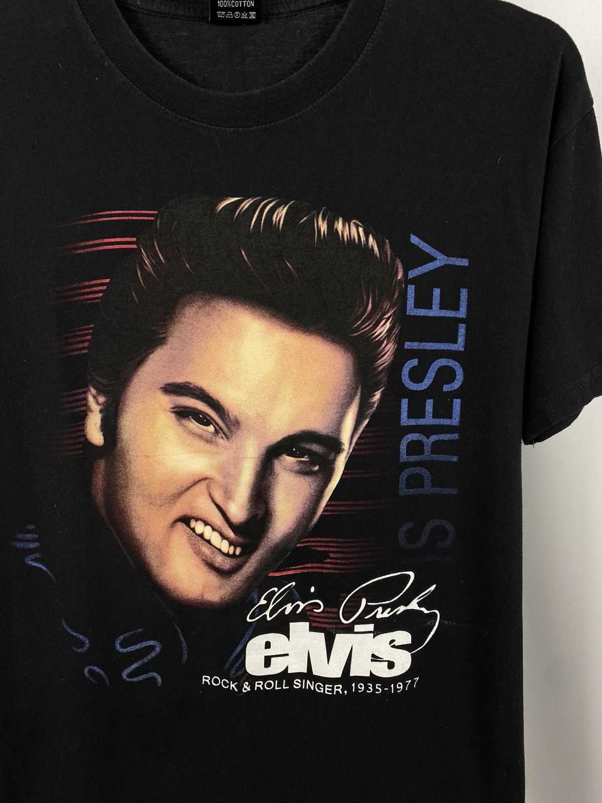 Band Tees Elvis T-shirts vintage band tee rare size XXL Size US L / EU 52-54 / 3 - 3 Thumbnail