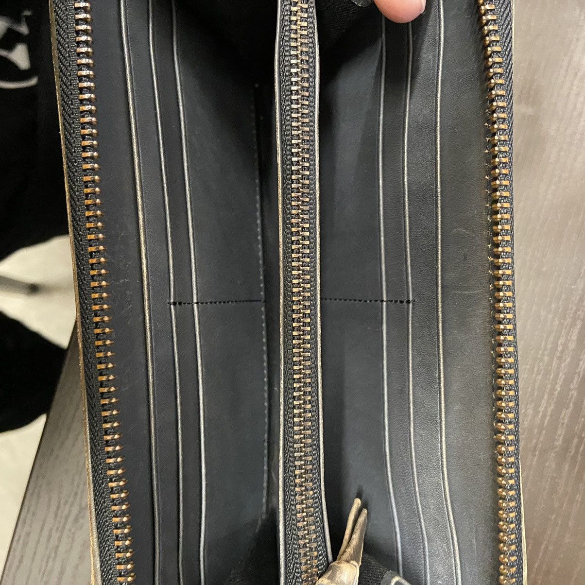 Maison MIHARA YASUHIRO Mihara Double Belt Long Wallet Size ONE SIZE - 4 Thumbnail