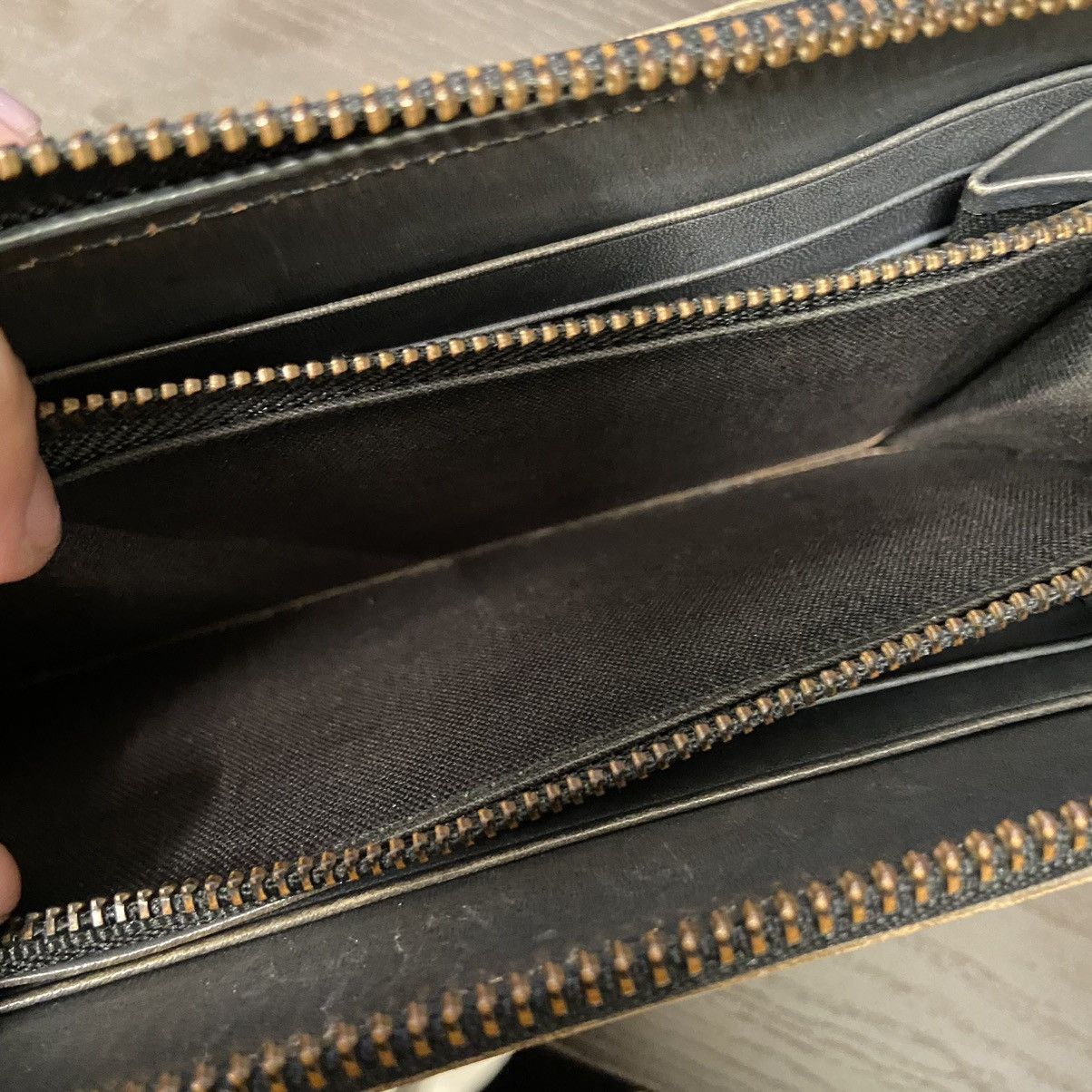 Maison MIHARA YASUHIRO Mihara Double Belt Long Wallet Size ONE SIZE - 5 Thumbnail