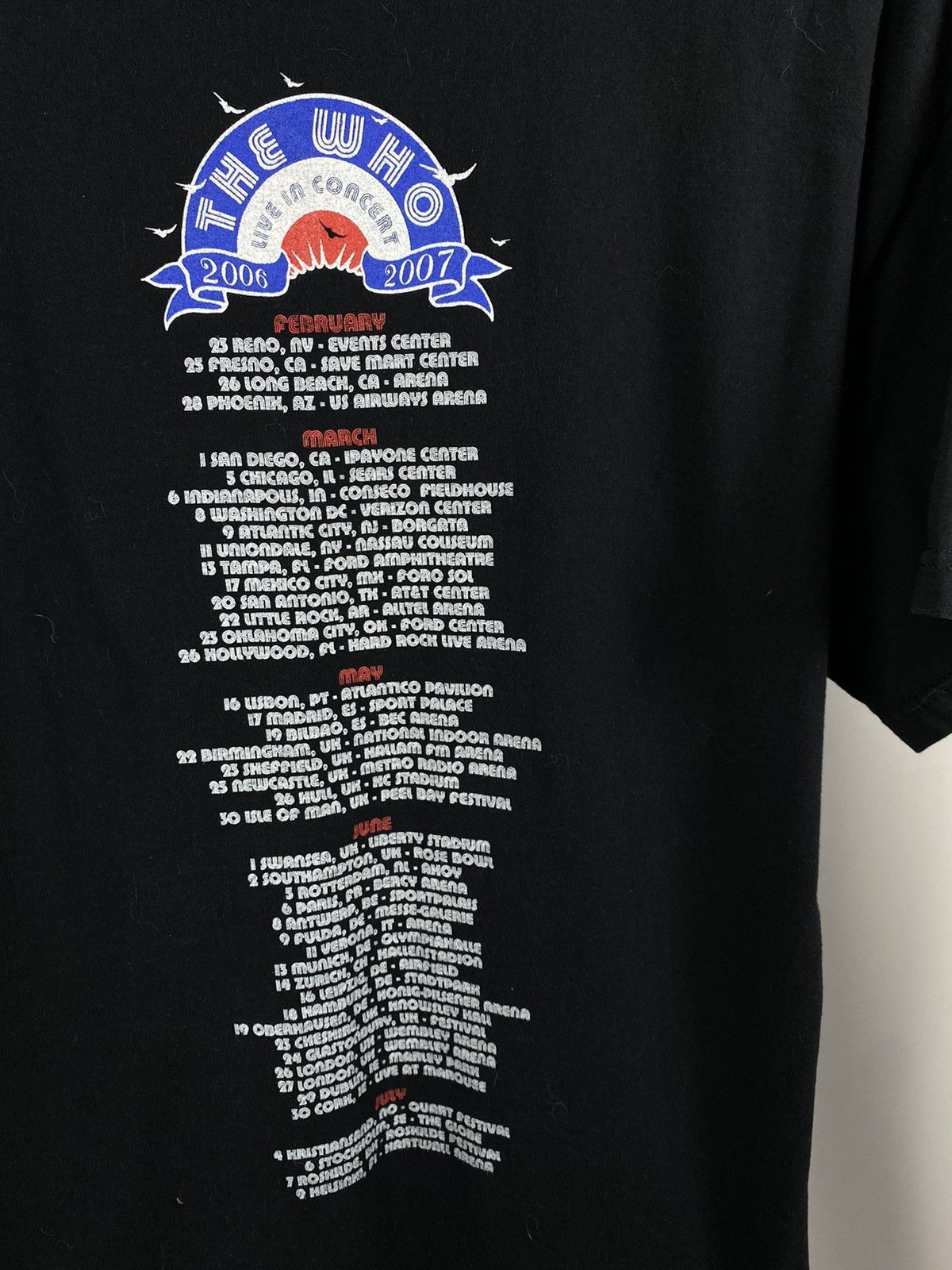 Band Tees The who big logo band tee vintage size XL Size US XL / EU 56 / 4 - 8 Thumbnail