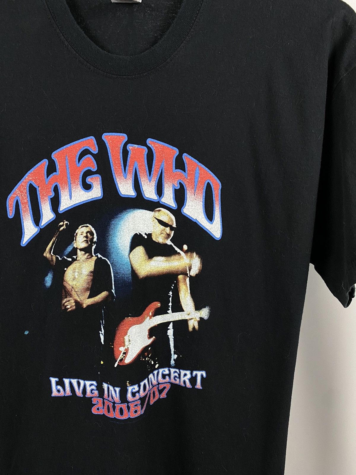 Band Tees The who big logo band tee vintage size XL Size US XL / EU 56 / 4 - 3 Thumbnail