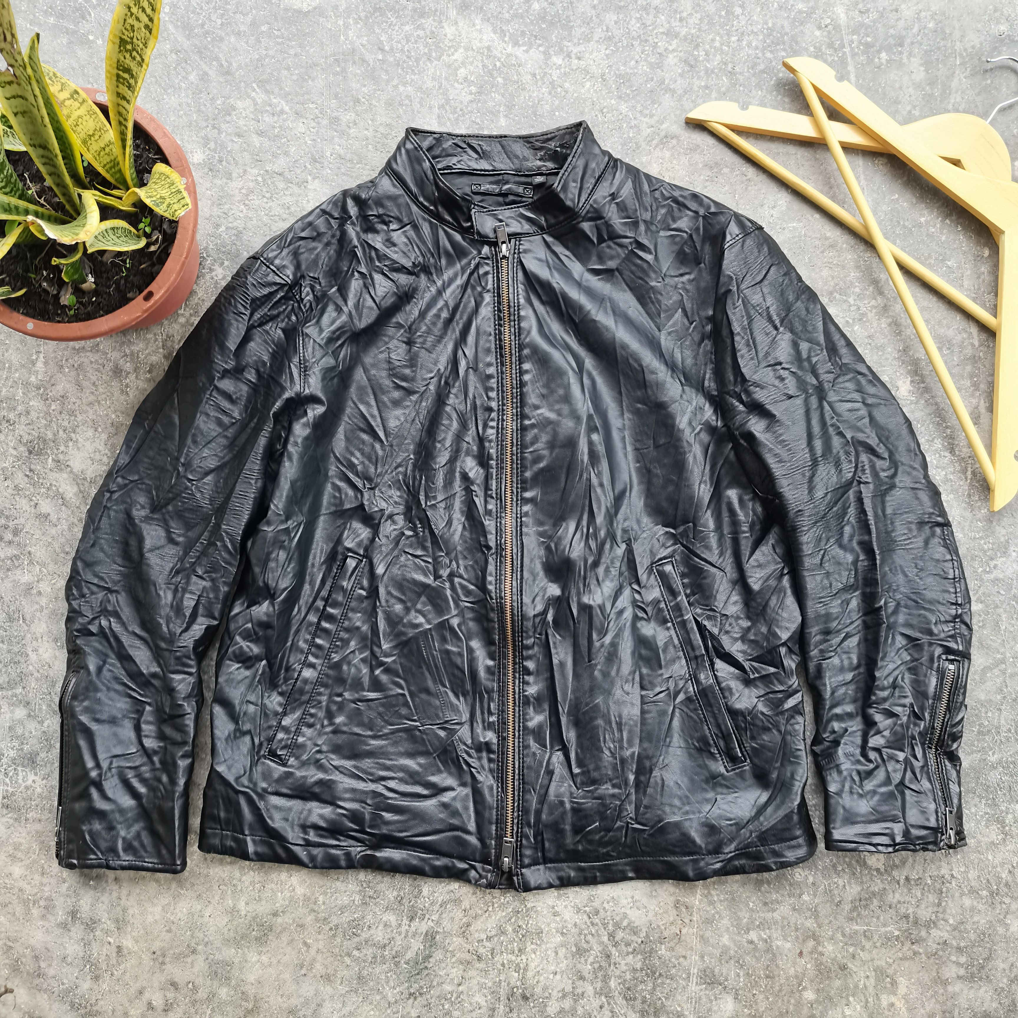 Japanese Brand × Uniqlo × Vintage 🔥VINTAGE NEO LEATHER X