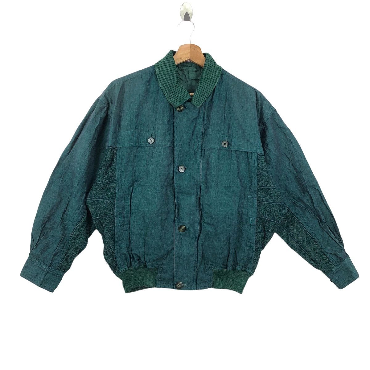 Vintage French Luxury LANCEL PARIS EMBROIDERY Logo Bomber