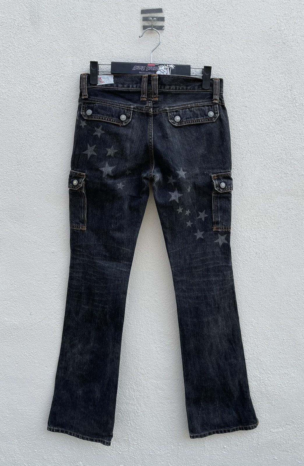 Hysteric Glamour Hysteric Glamour Cargo Pocket Flare Jeans Made In Japan Size US 29 - 9 Thumbnail