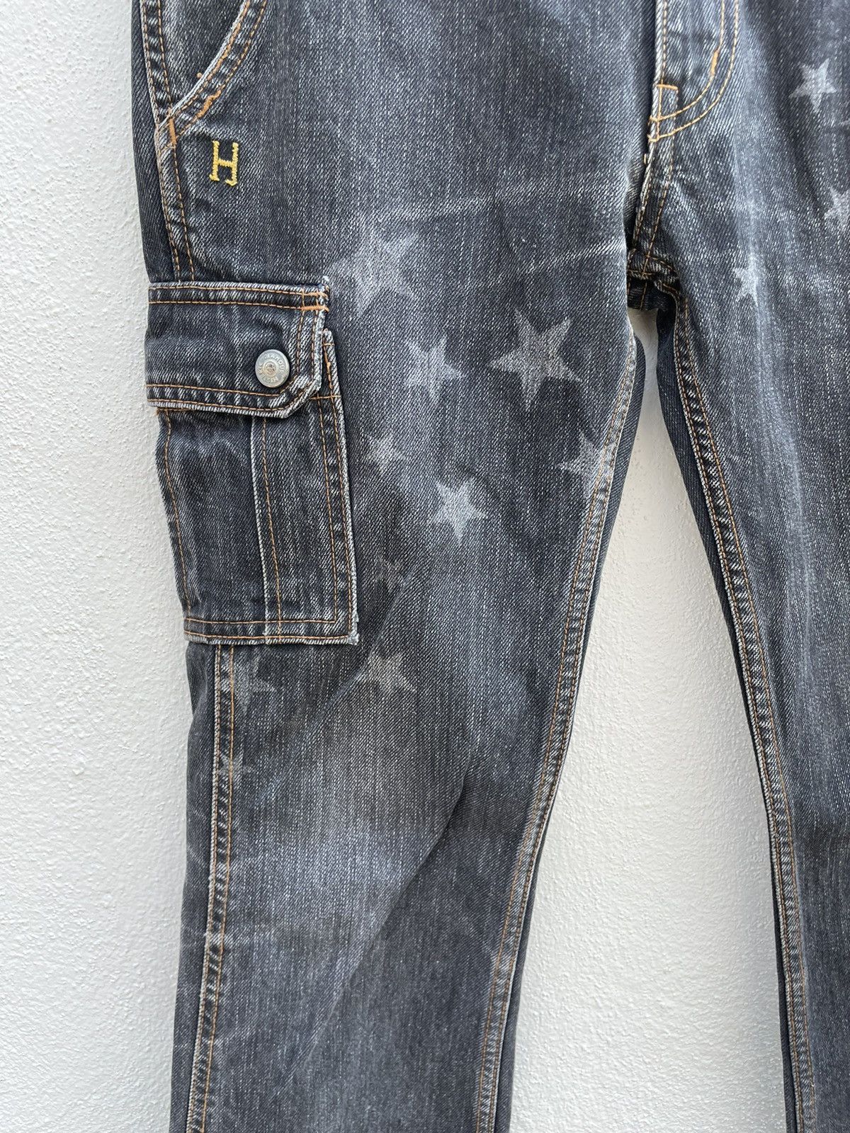 Hysteric Glamour Hysteric Glamour Cargo Pocket Flare Jeans Made In Japan Size US 29 - 7 Thumbnail